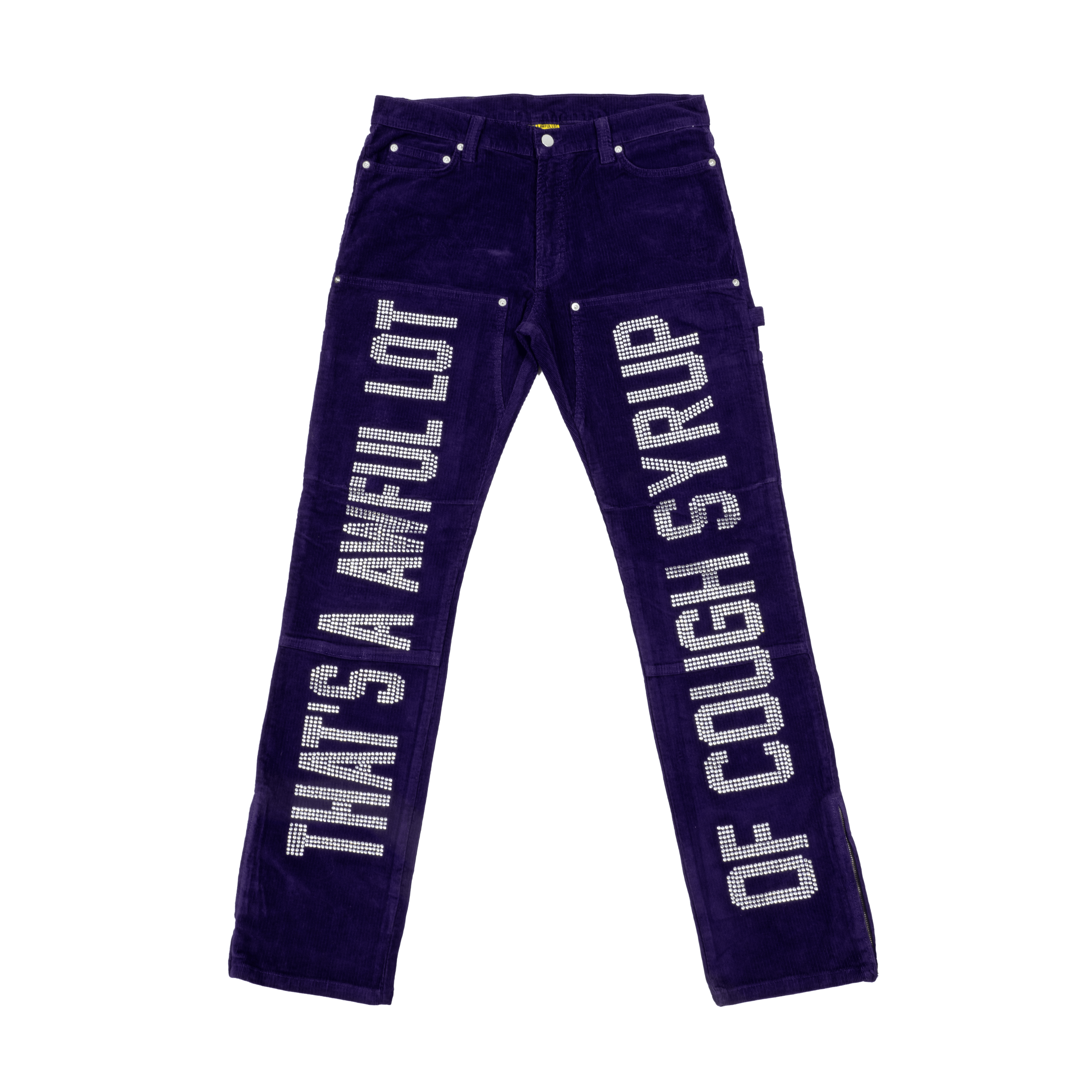 Cough Syrup Corduroy Carpenter Pants By Desto Dubb