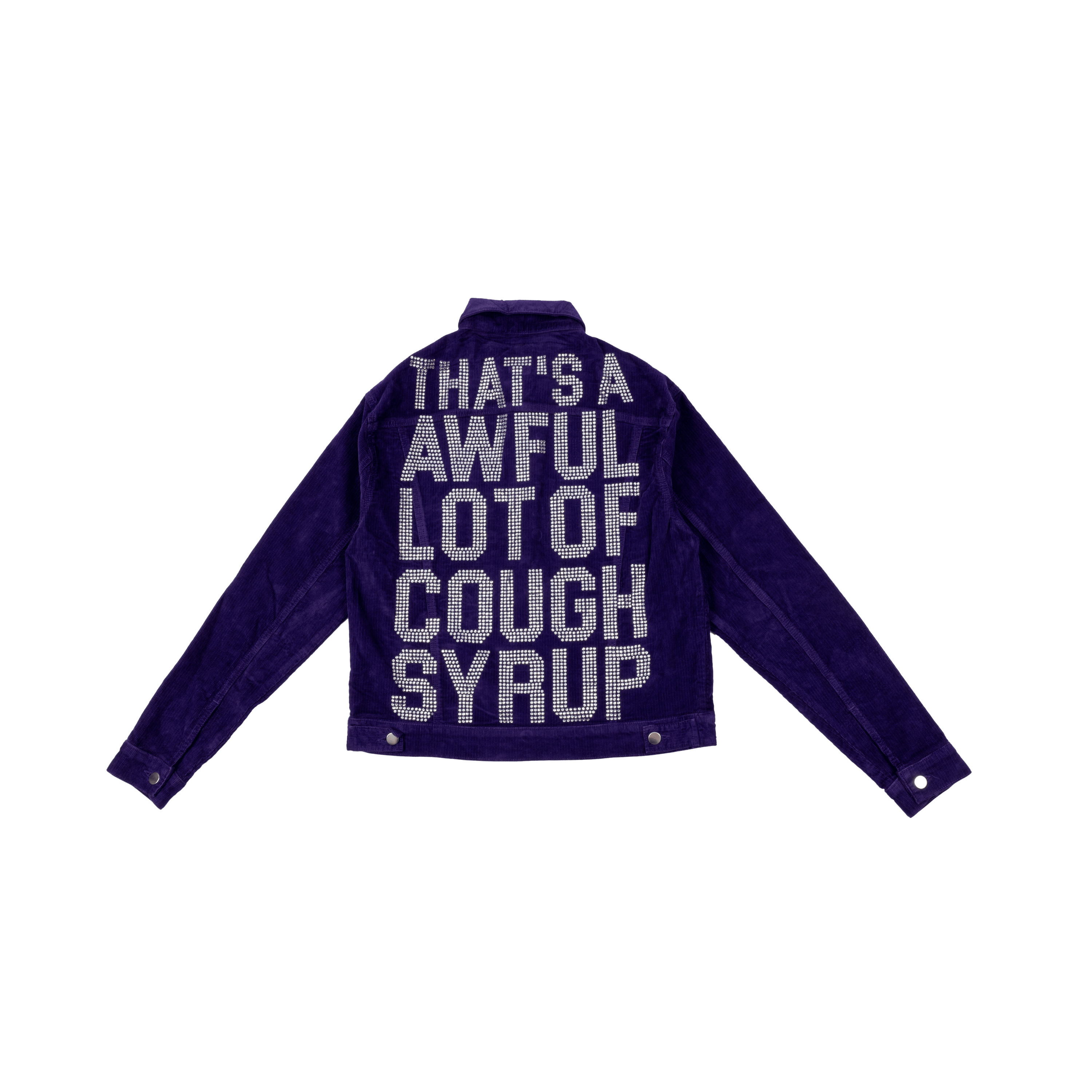 Cough Syrup Corduroy Jacket By Desto Dubb