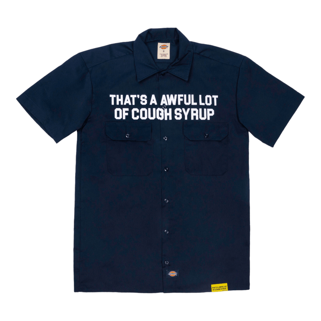 Cough Syrup Dickies Button Down By Desto Dubb