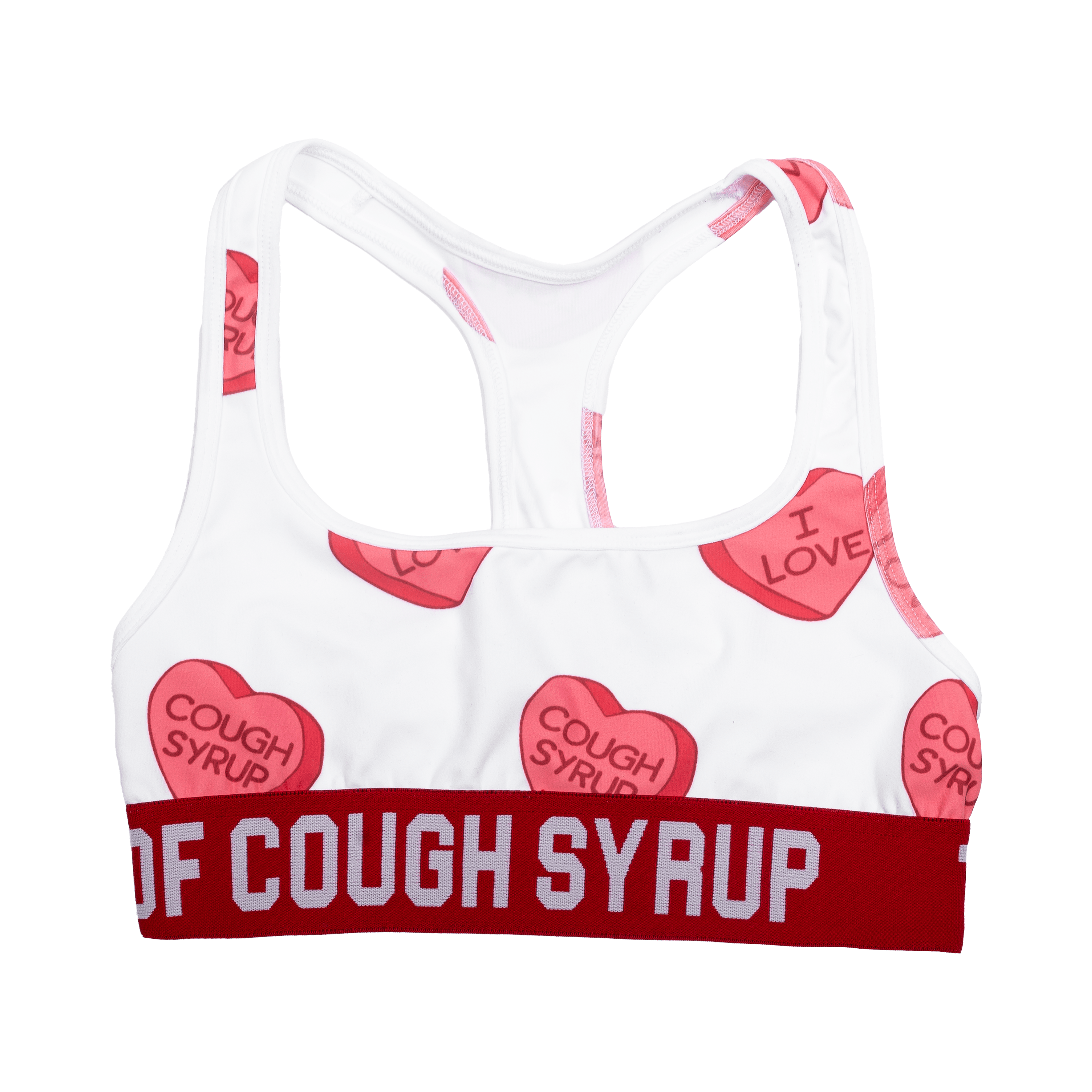 Cough Syrup Sports Bra By Desto Dubb