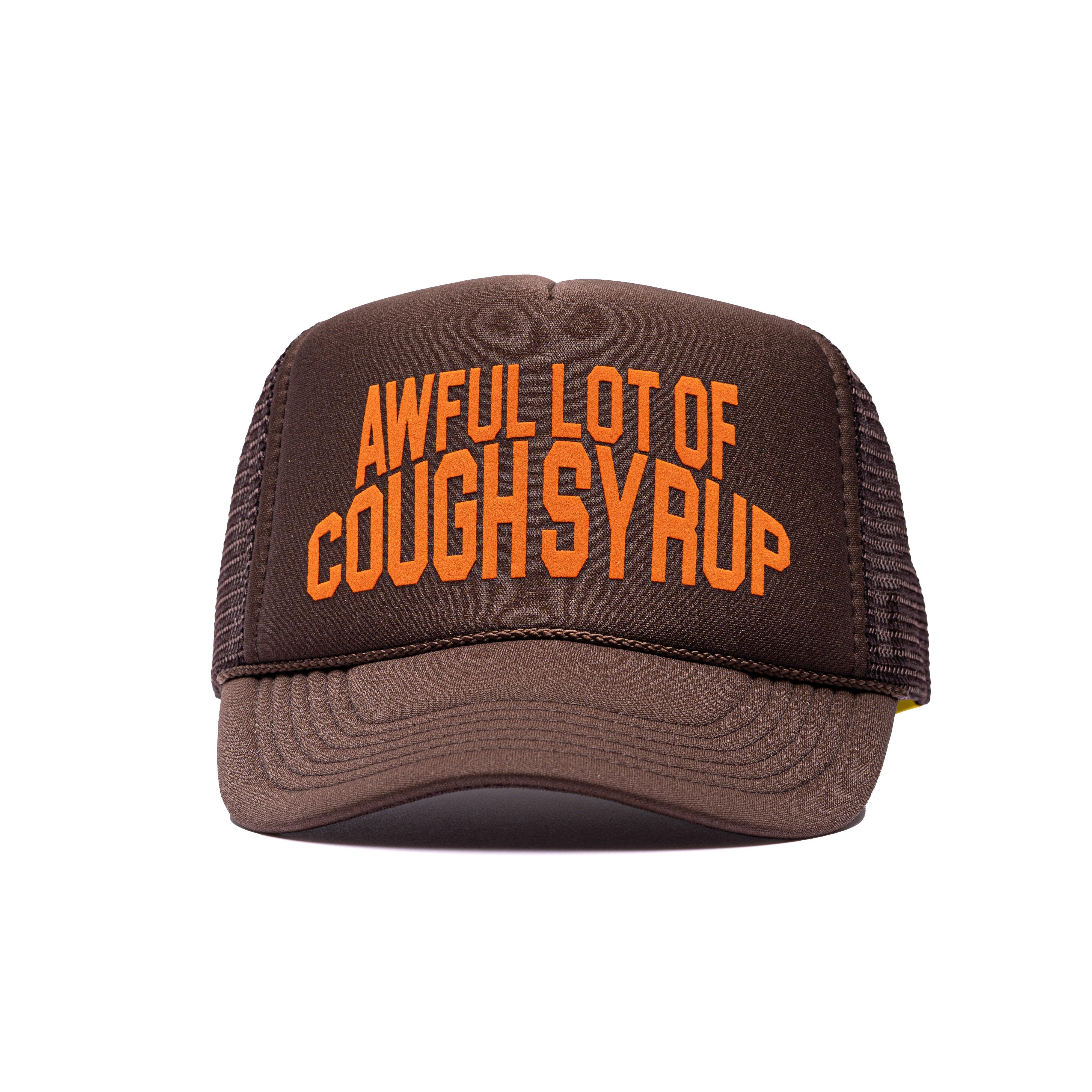 Brand deals New Awful Lot Of Cough Syrup Truck Hat Size OS