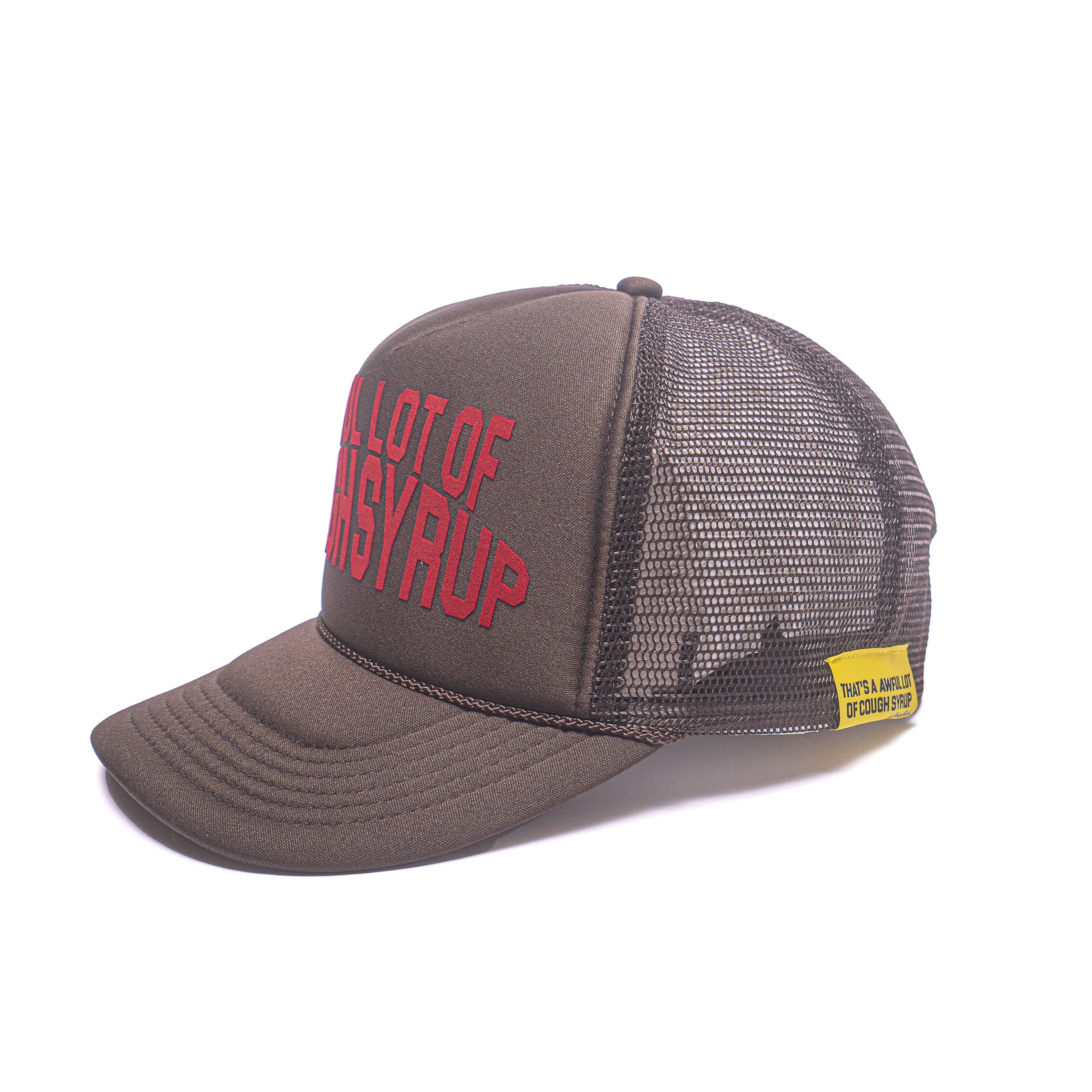 Cough Syrup Trucker Hat By Desto Dubb