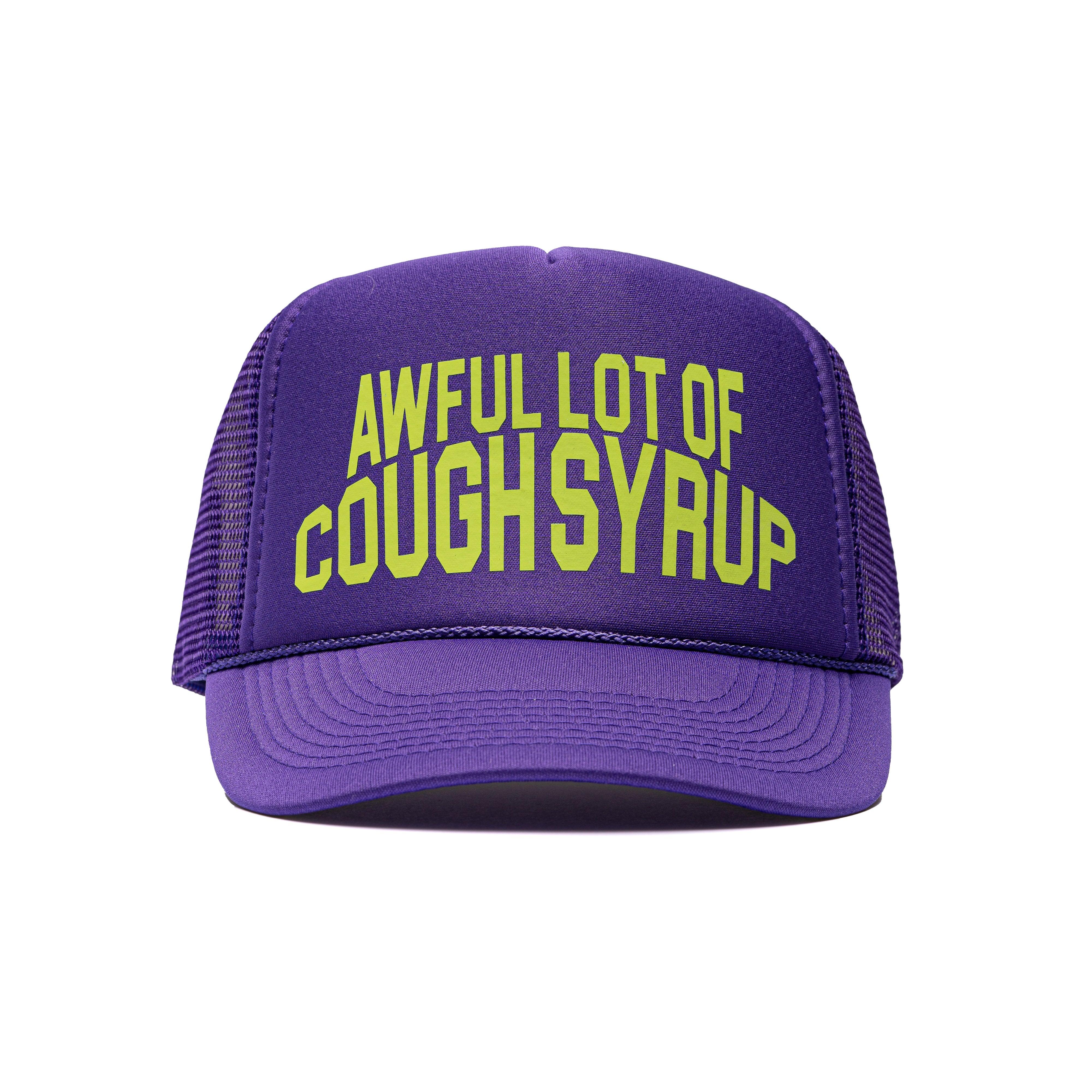 Brand deals New Awful Lot Of Cough Syrup Truck Hat Size OS