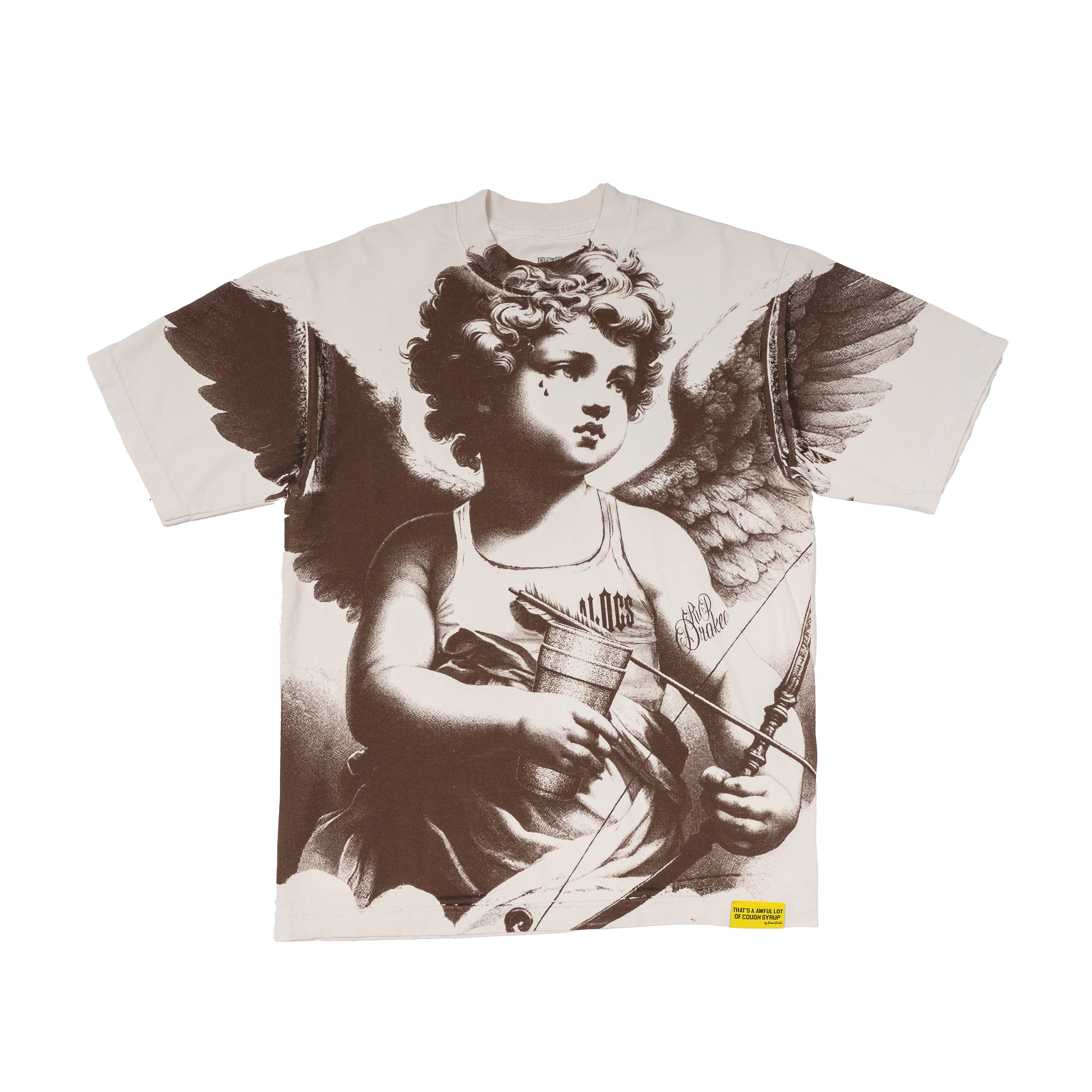 Cupid Tattoo T-Shirt By Desto Dubb