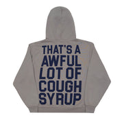 Grey & Blue Classic Hoodie By Desto Dubb