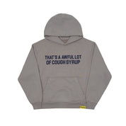 Grey & Blue Classic Hoodie By Desto Dubb