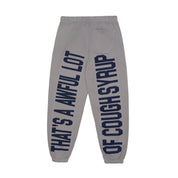 Grey & Blue Classic Sweatpants By Desto Dubb