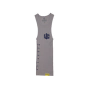 Grey & Blue Tank Top By Desto Dubb