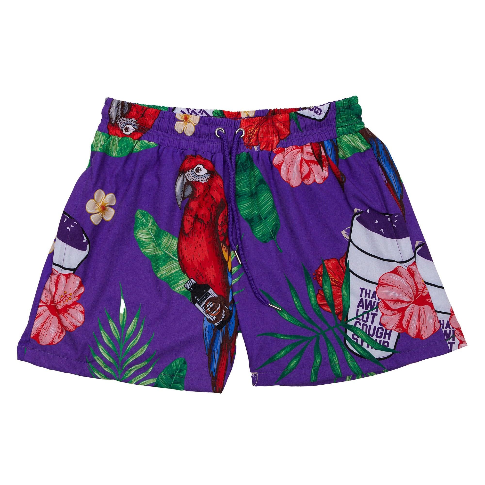 Hawaiian Swim Trunks By Desto Dubb