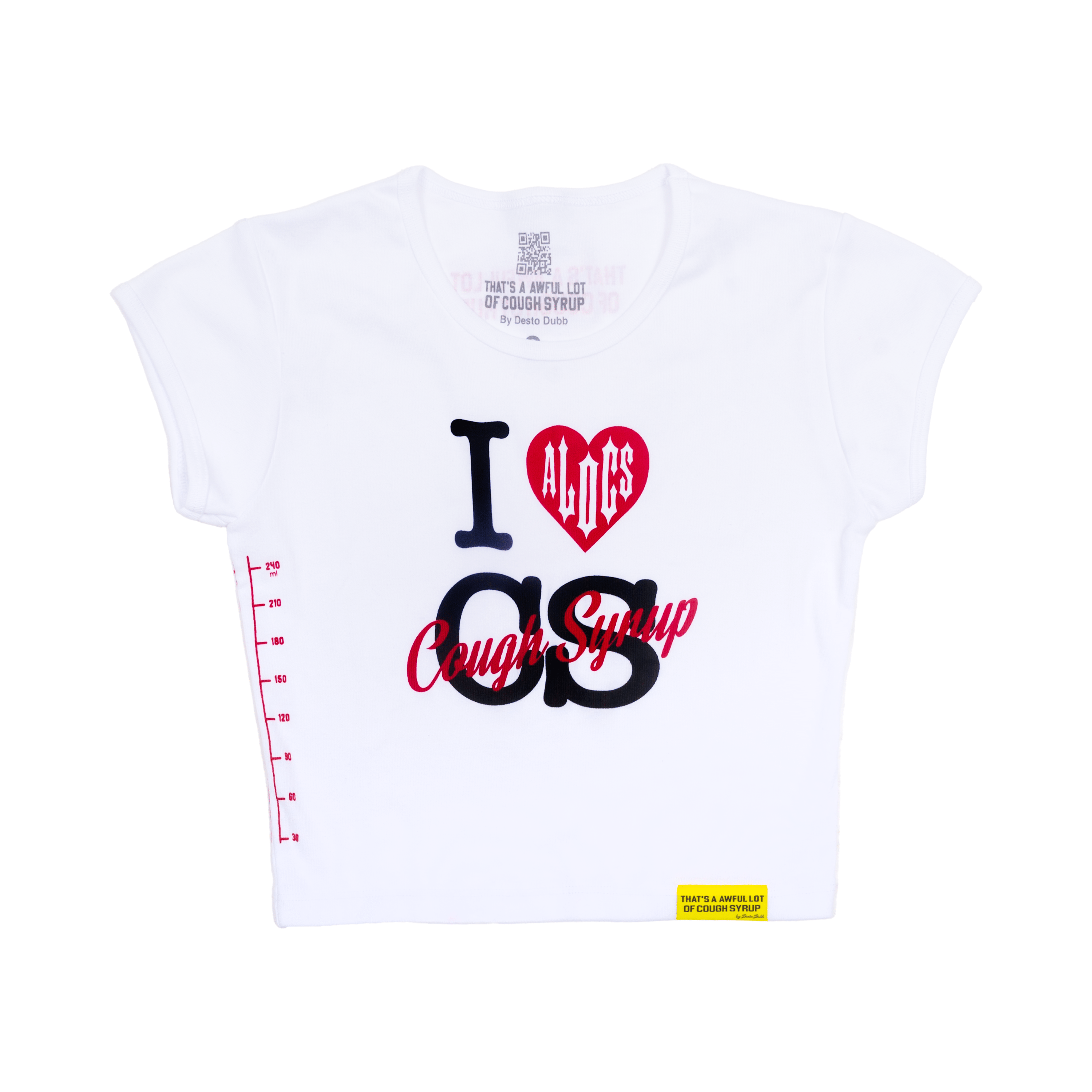 I ❤️ CS Crop Top By Desto Dubb