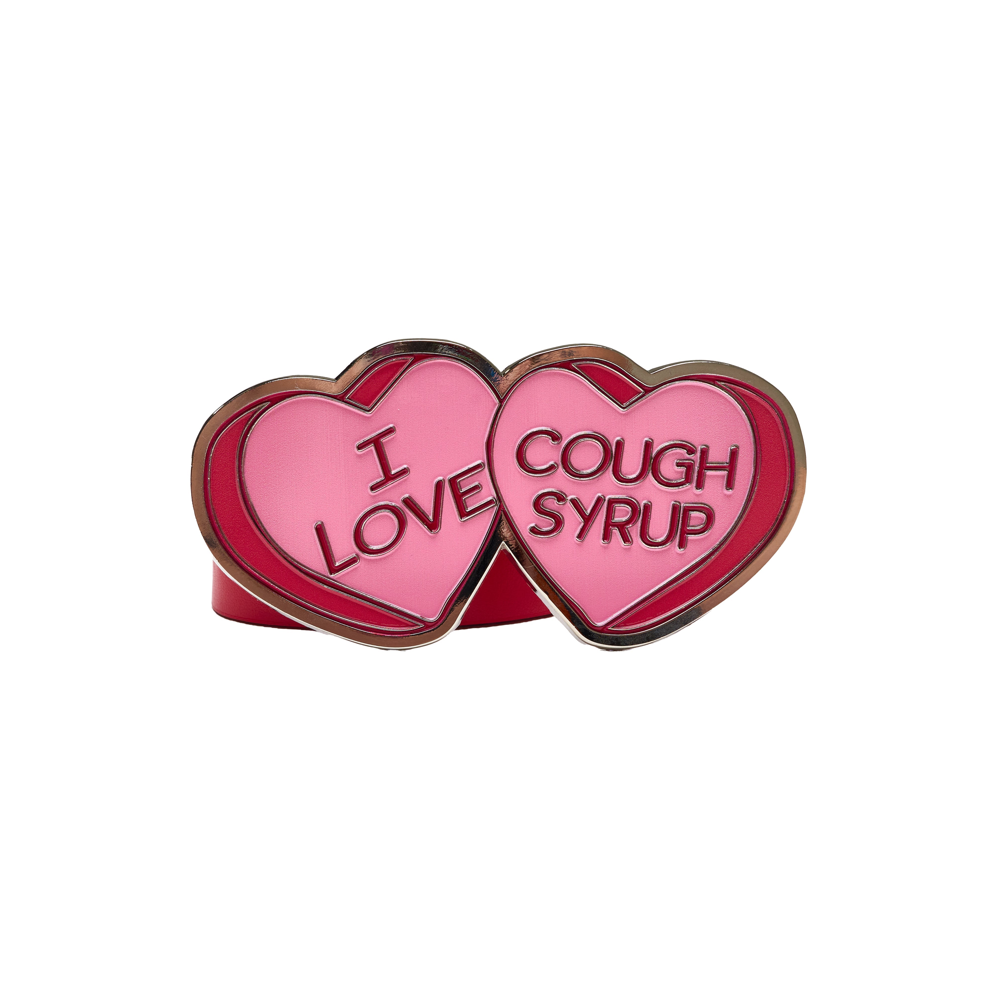 I Love Cough Syrup Belt By Desto Dubb