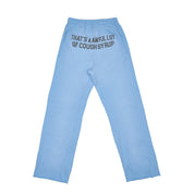 Ice Blue Classic Sweatpants By Desto Dubb