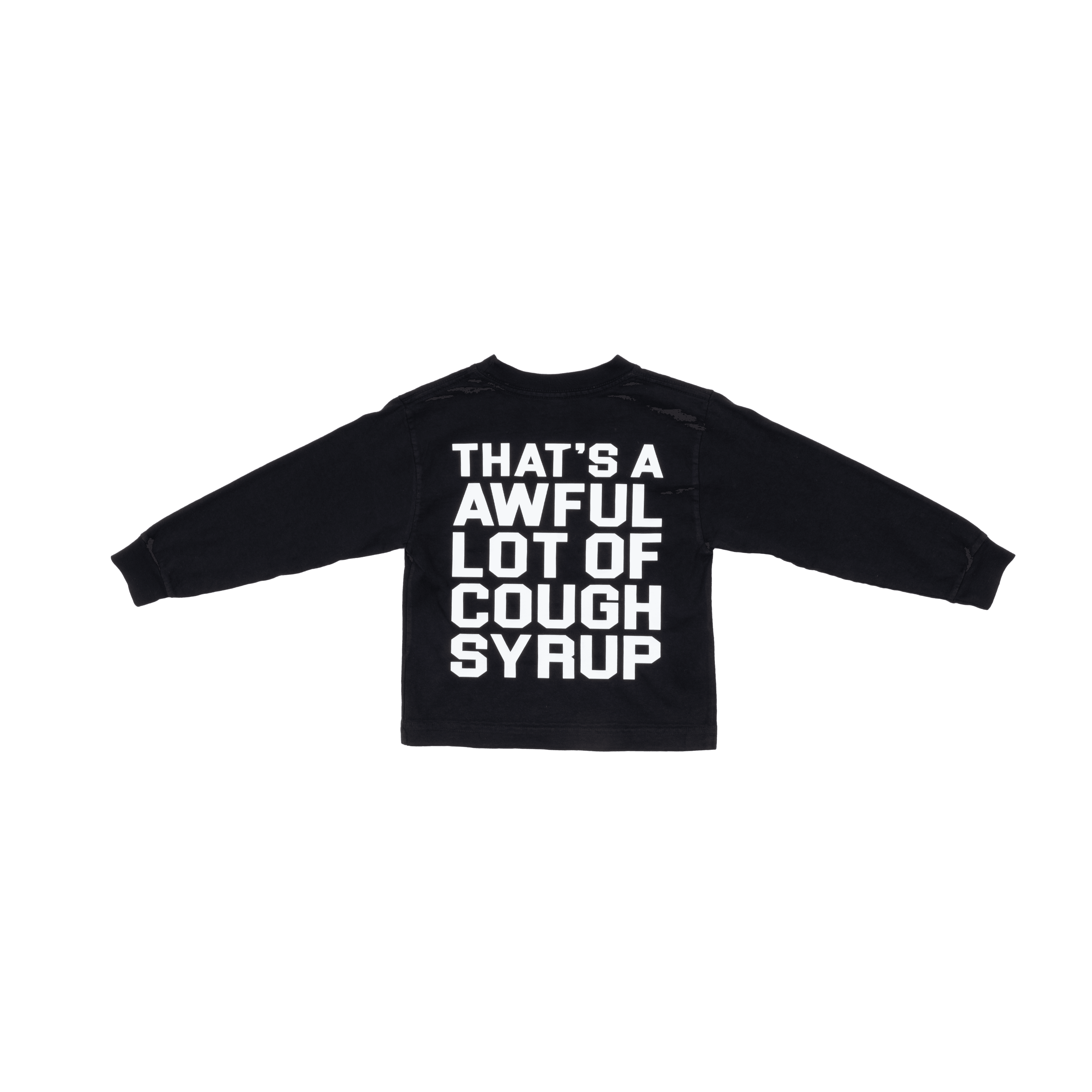 Kids Classic Cough Syrup Long Sleeve Tee By Desto Dubb