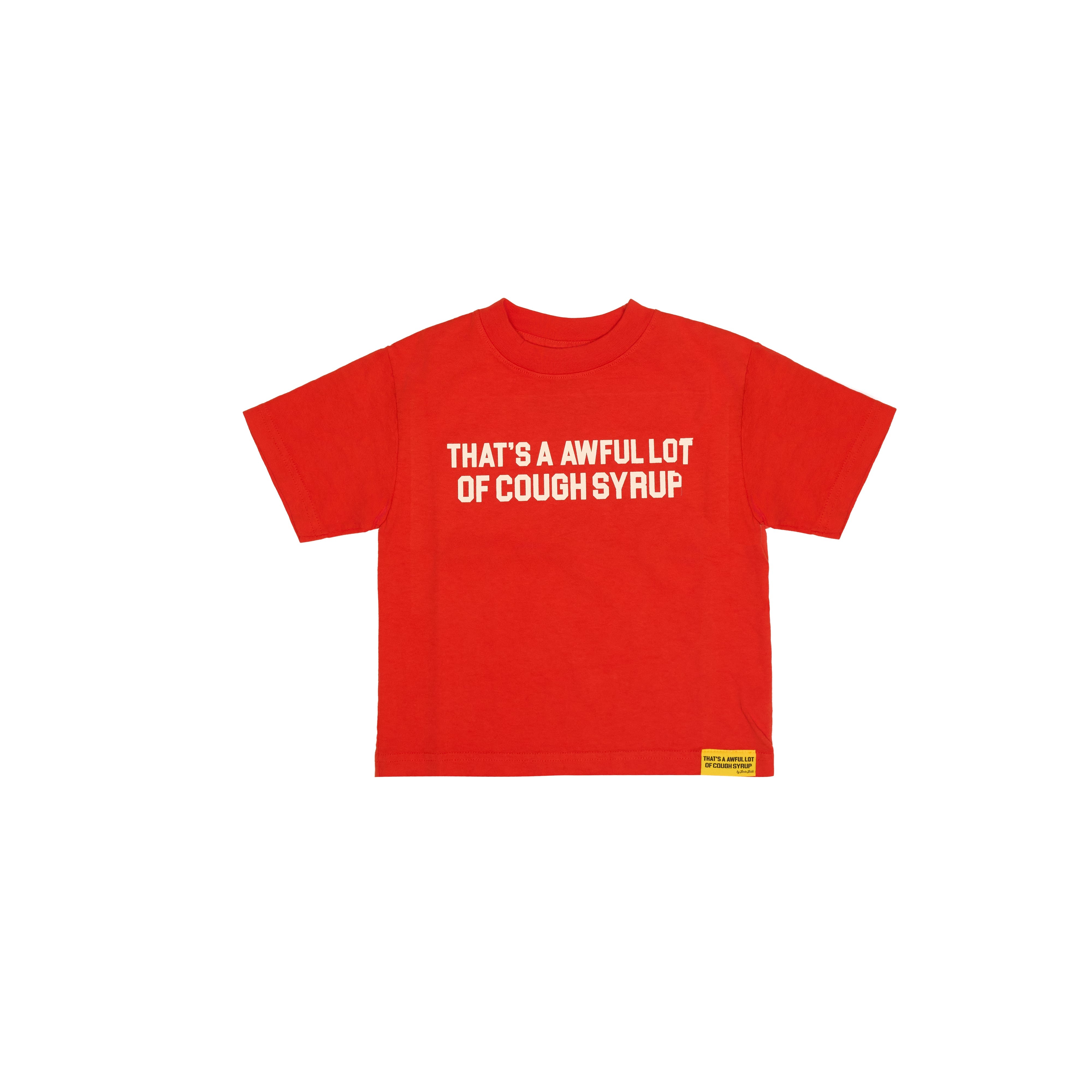 Kid Classic Cough Syrup Tee By Desto Dubb – THATS A AWFUL LOT OF