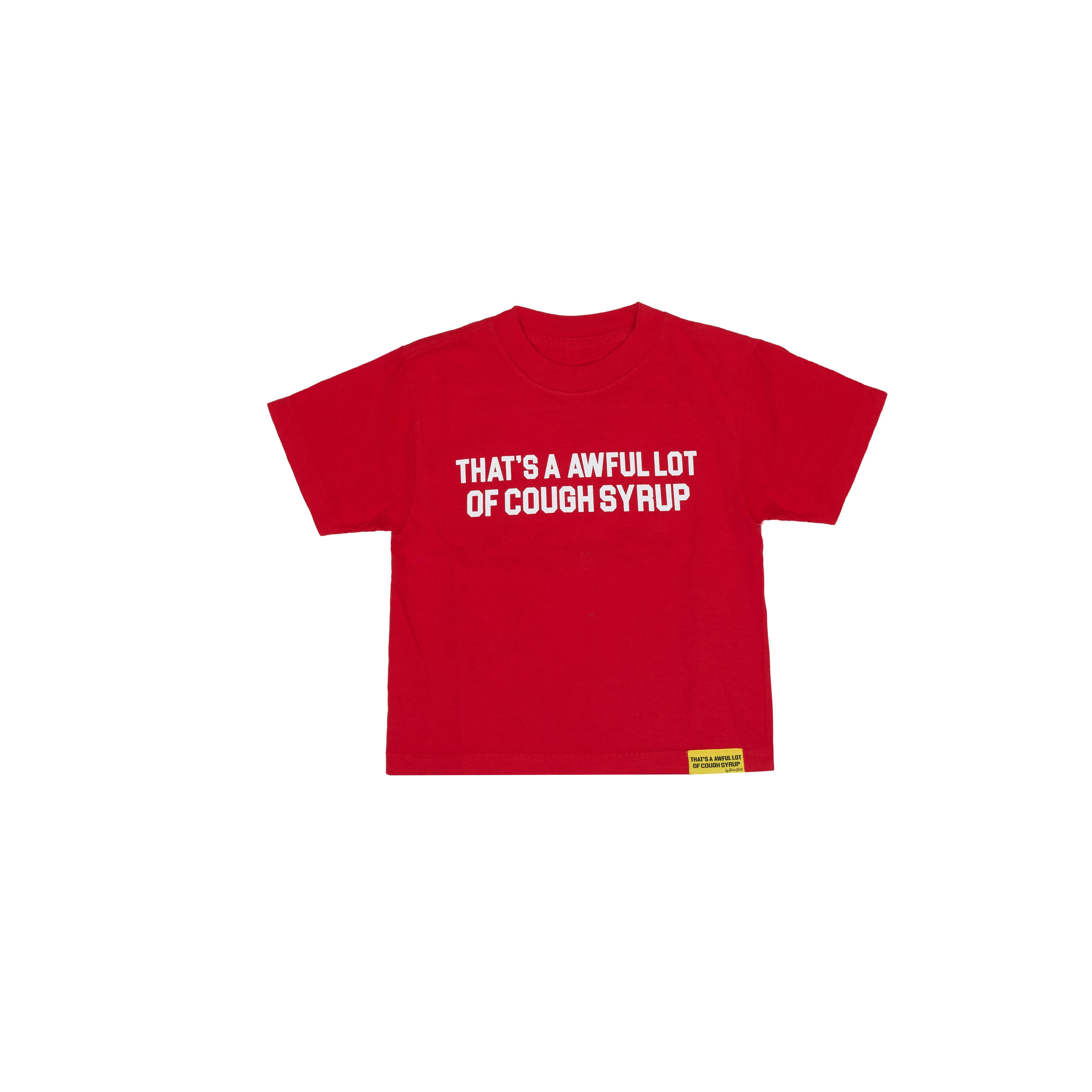 Kid Classic Cough Syrup Tee By Desto Dubb – THATS A AWFUL LOT OF