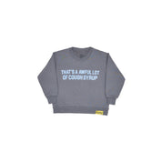 Kids Wolf Grey Crewneck By Desto Dubb