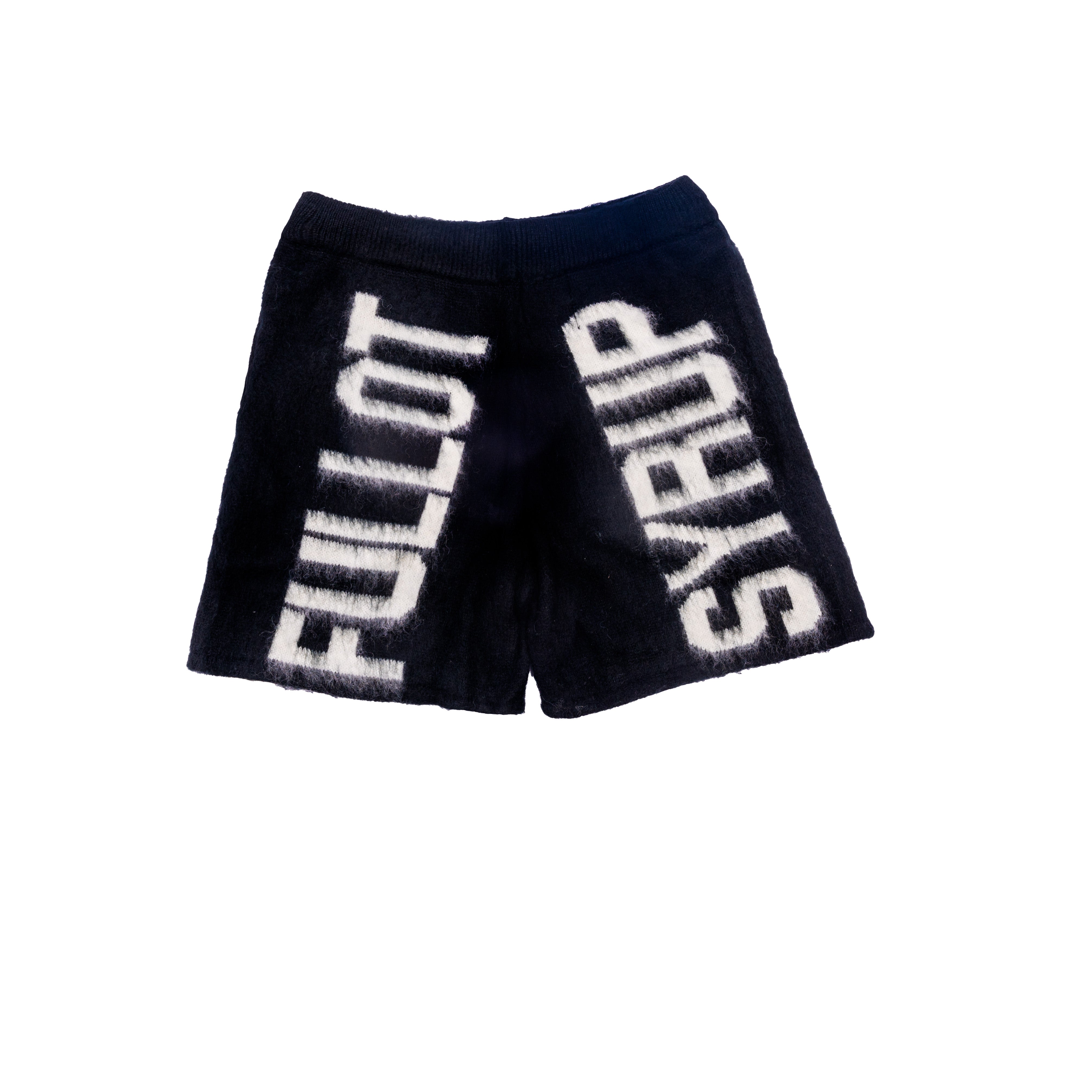 Mohair Shorts Black – BRAINWASHED