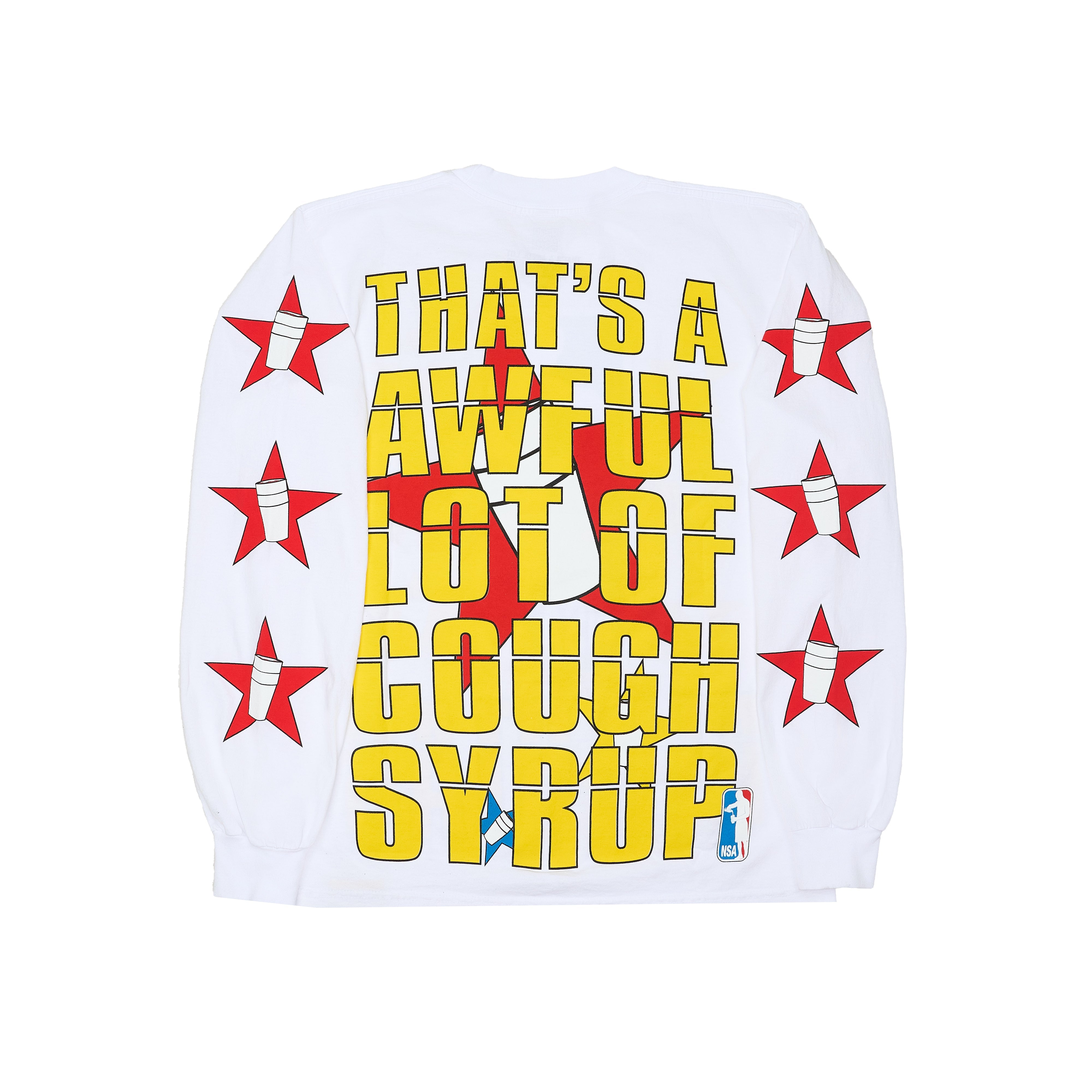 NSA All - Star Long Sleeve T-Shirt By Desto Dubb