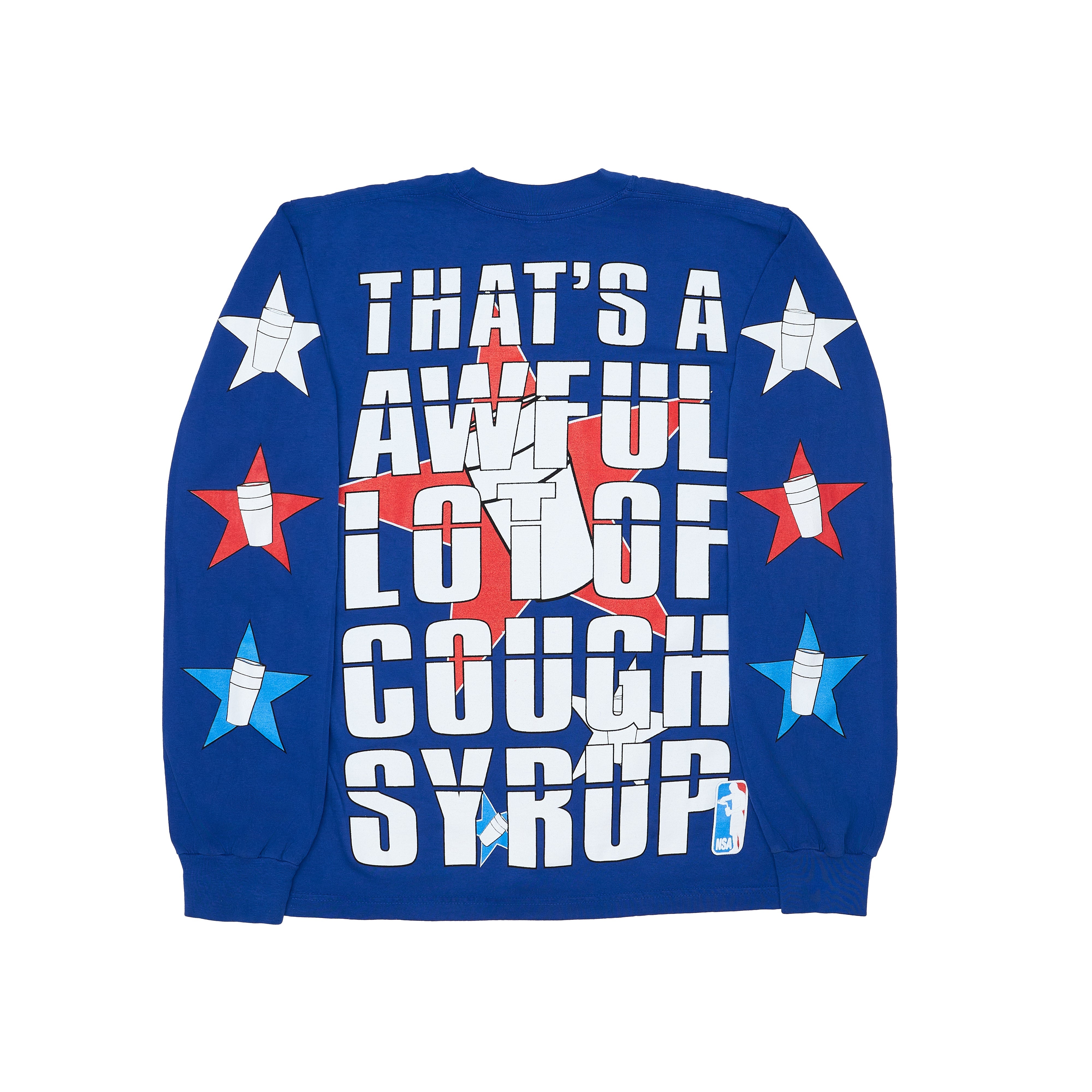 NSA All - Star Long Sleeve T-Shirt By Desto Dubb