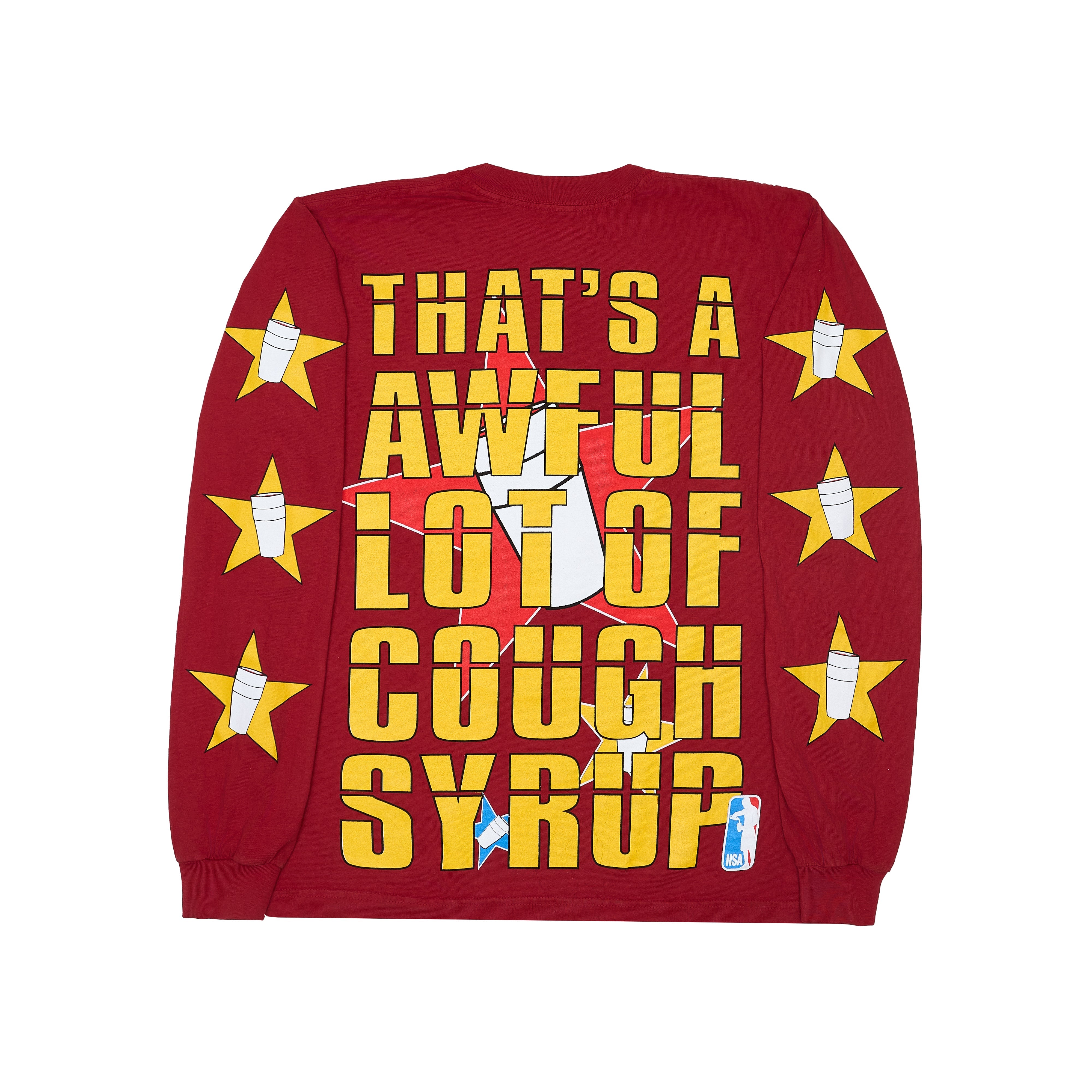 NSA All - Star Long Sleeve T-Shirt By Desto Dubb