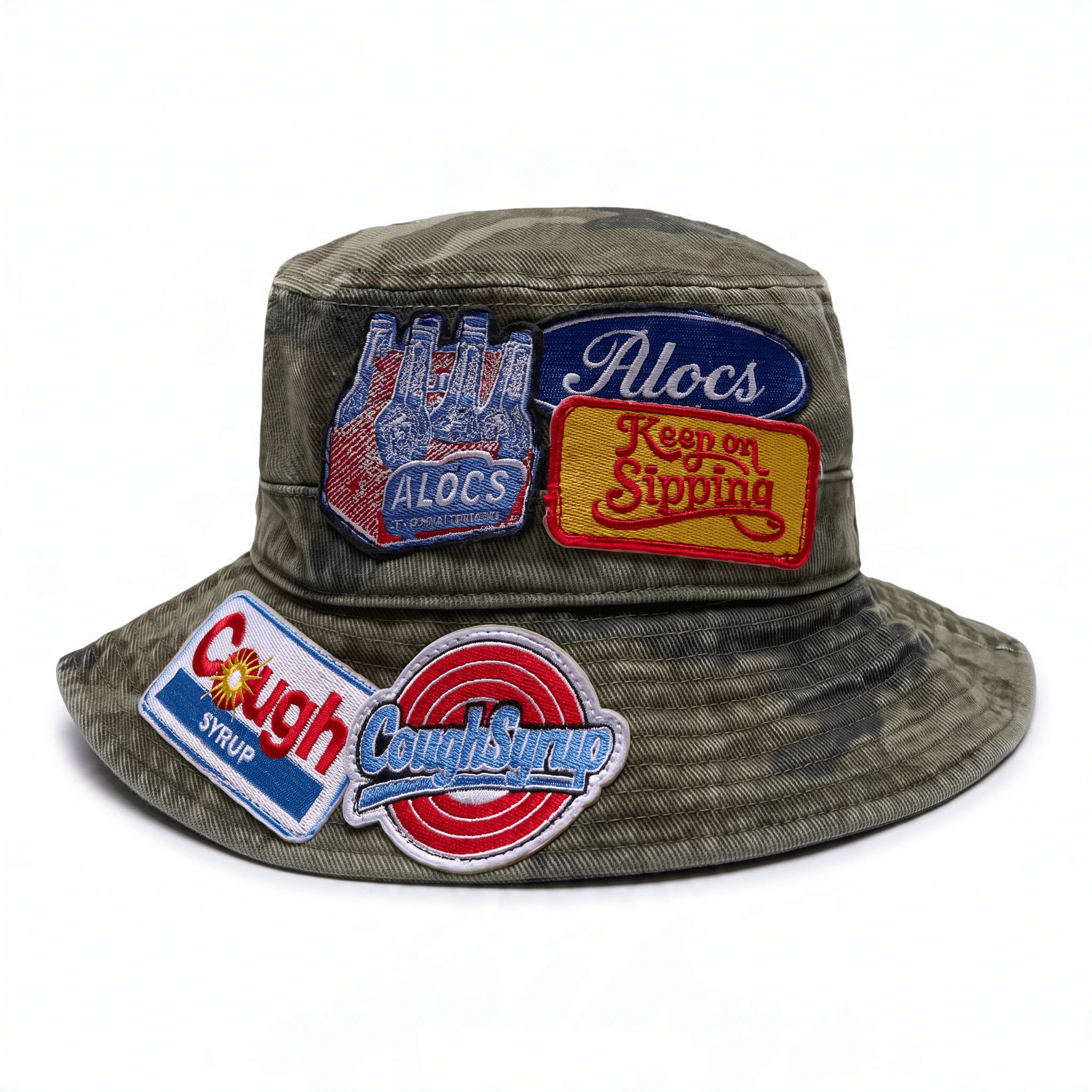 Patchwork Bucket Hat By Desto Dubb