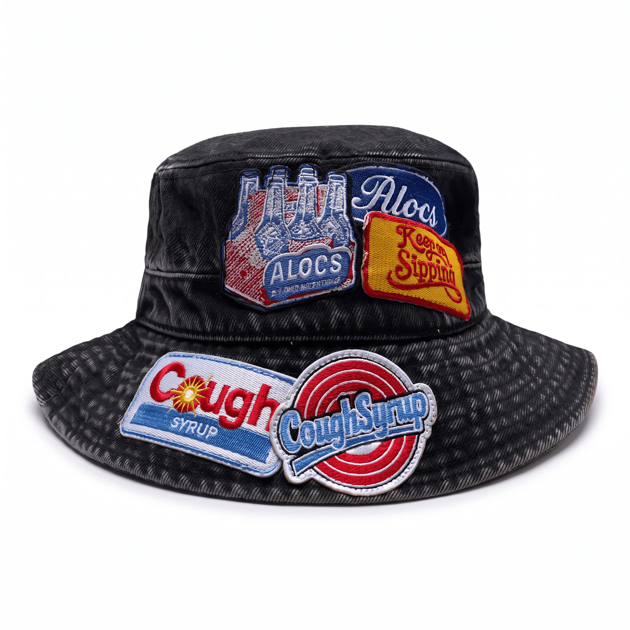Patchwork Bucket Hat By Desto Dubb