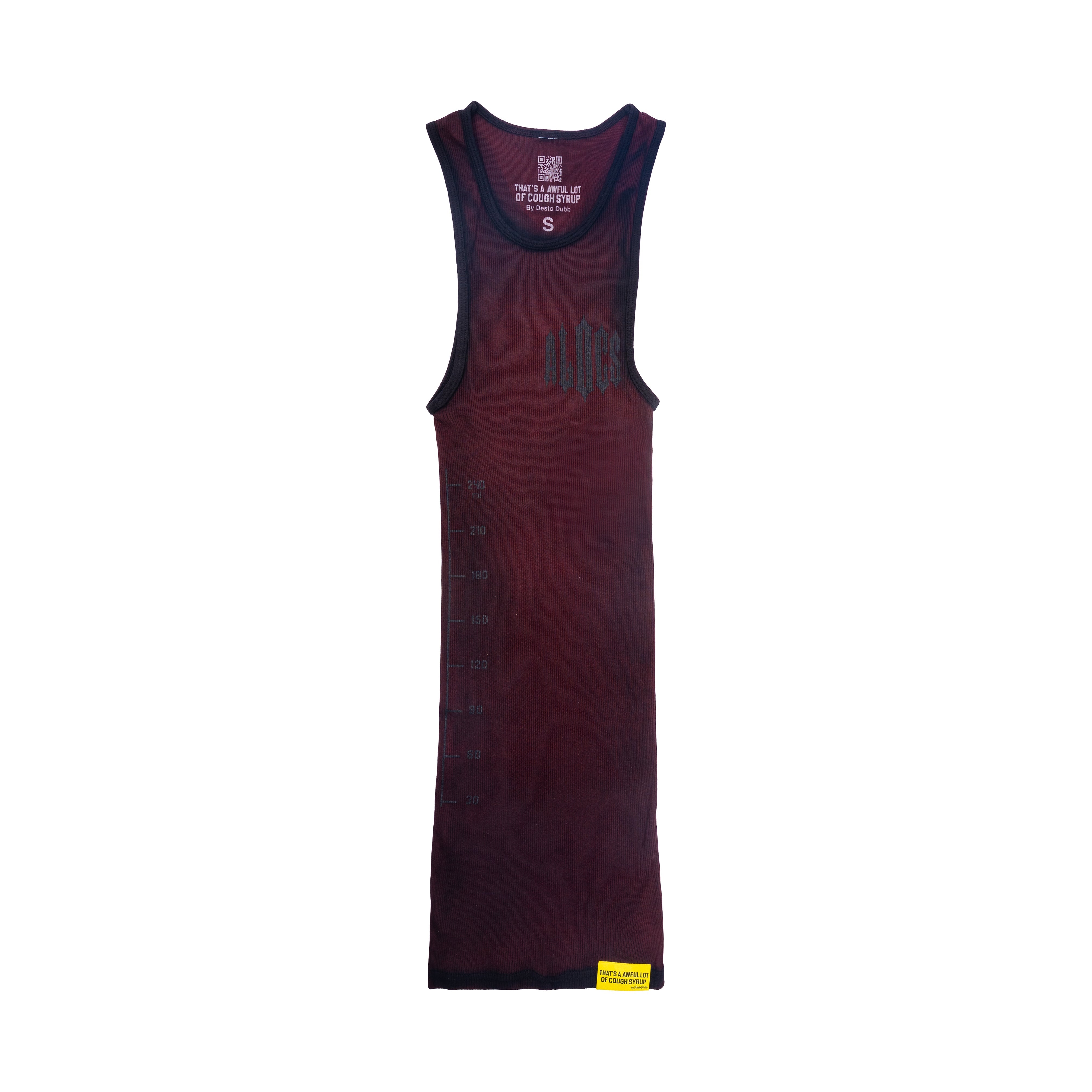 Resin Dyed Tank Tops By Desto Dubb