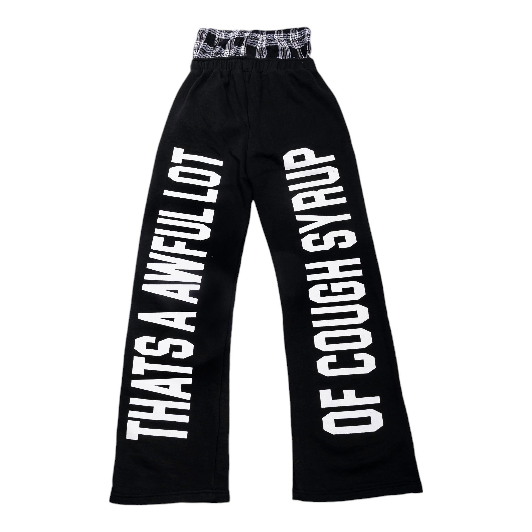 REZA x Cough Syrup Sweatpants By Desto Dubb