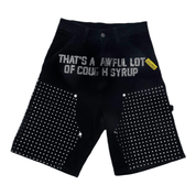 Rhinestone Shorts By Desto Dubb