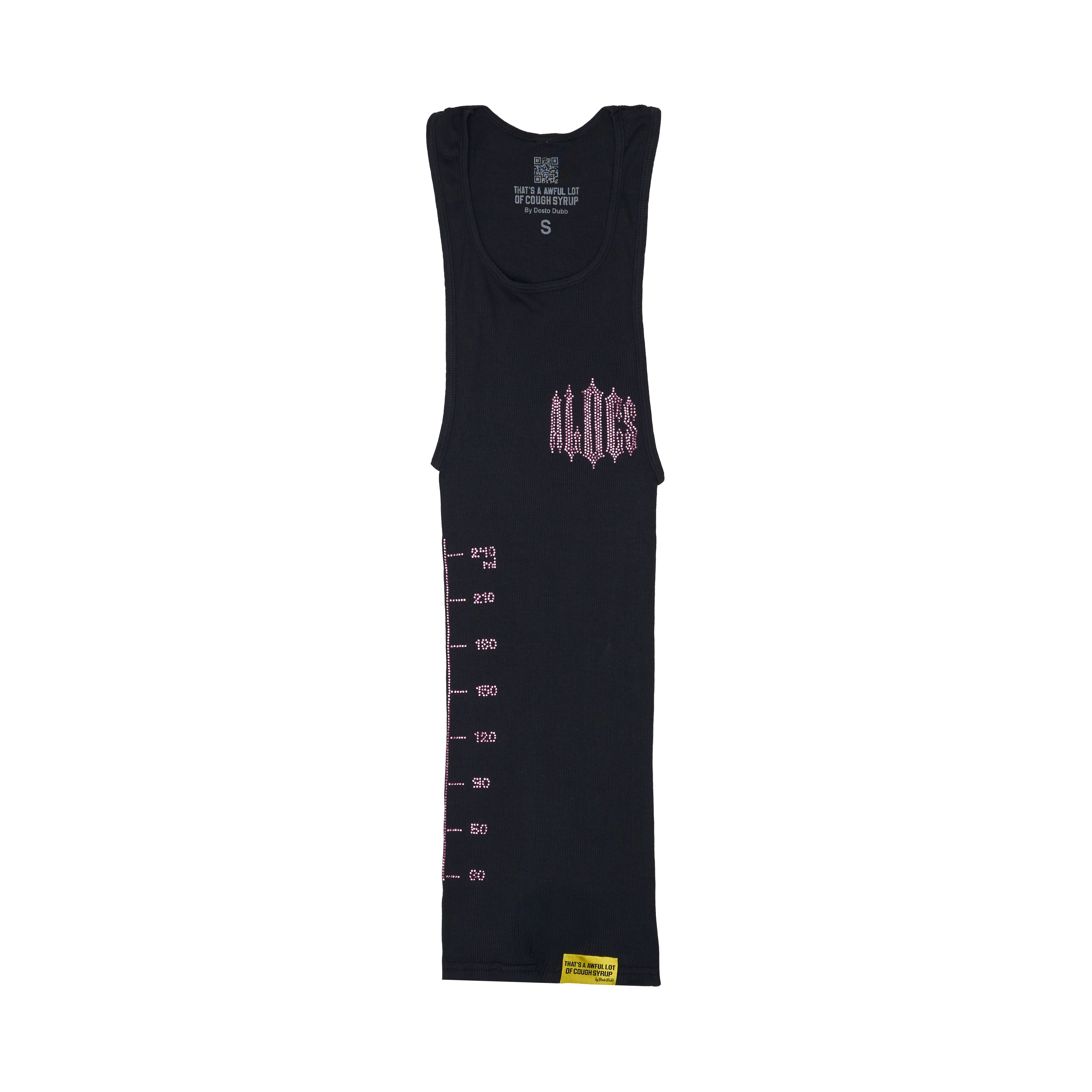 Rhinestone Tank Top By Desto Dubb