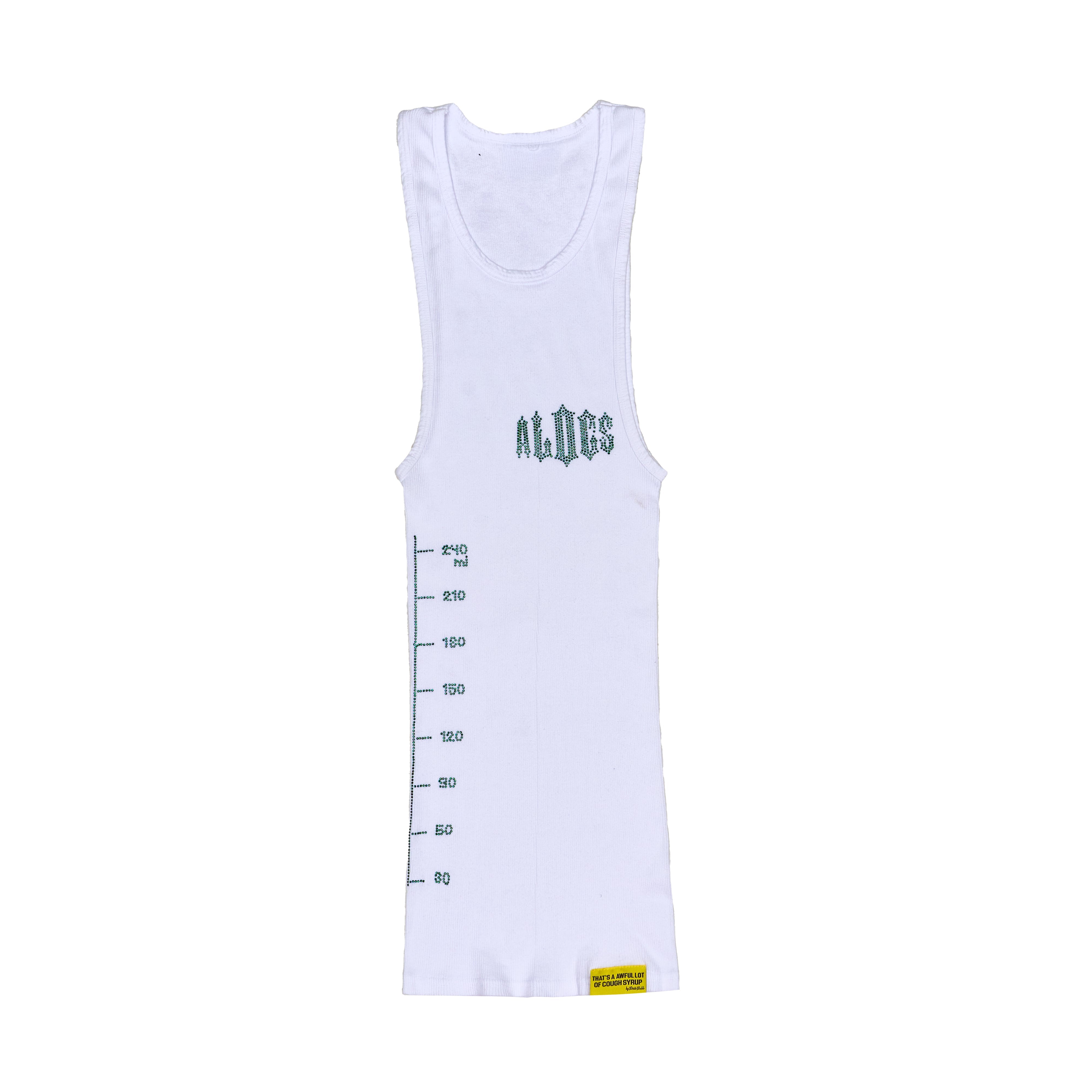 Rhinestone Tank Top By Desto Dubb