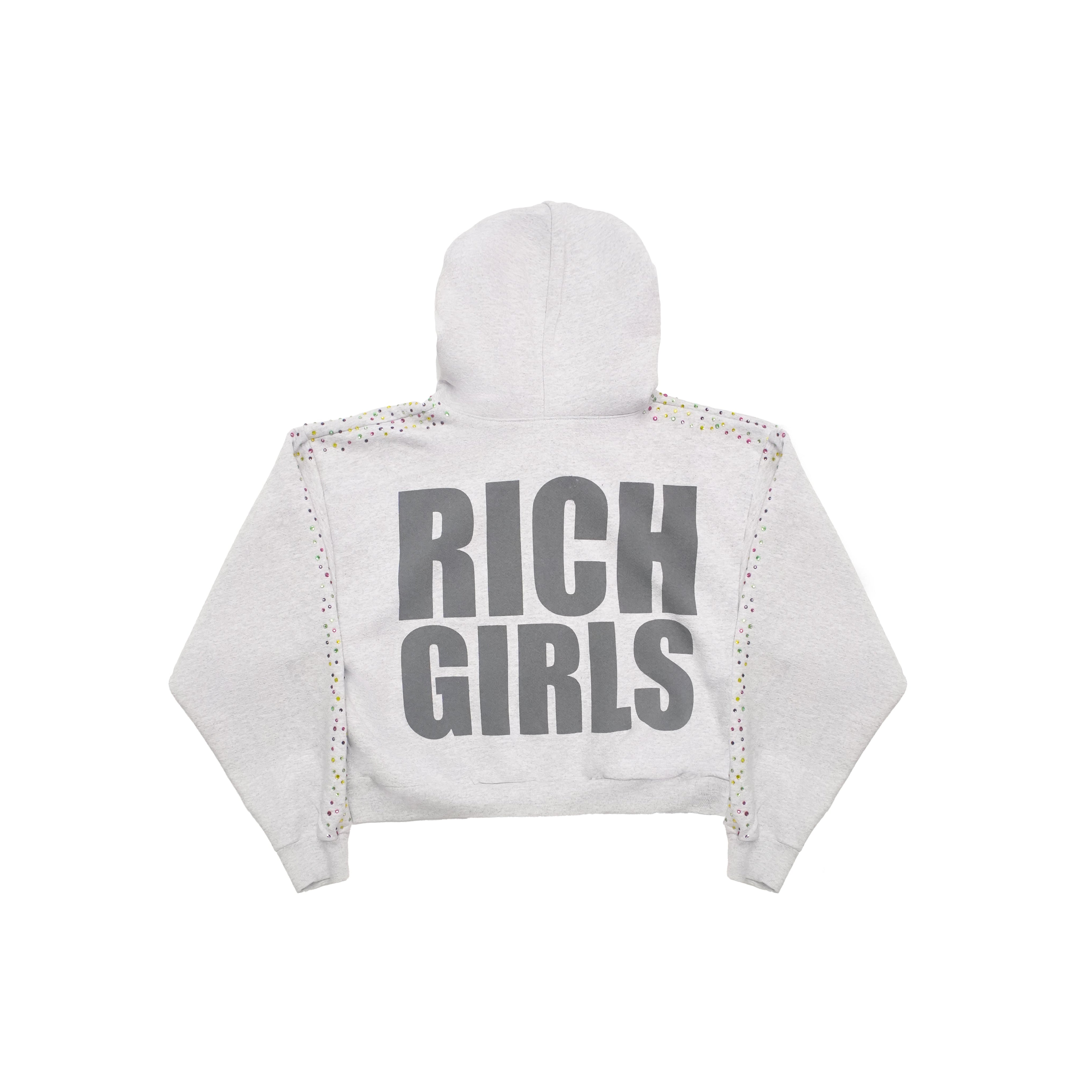 Rich Girls Crop Hoodie By Desto Dubb