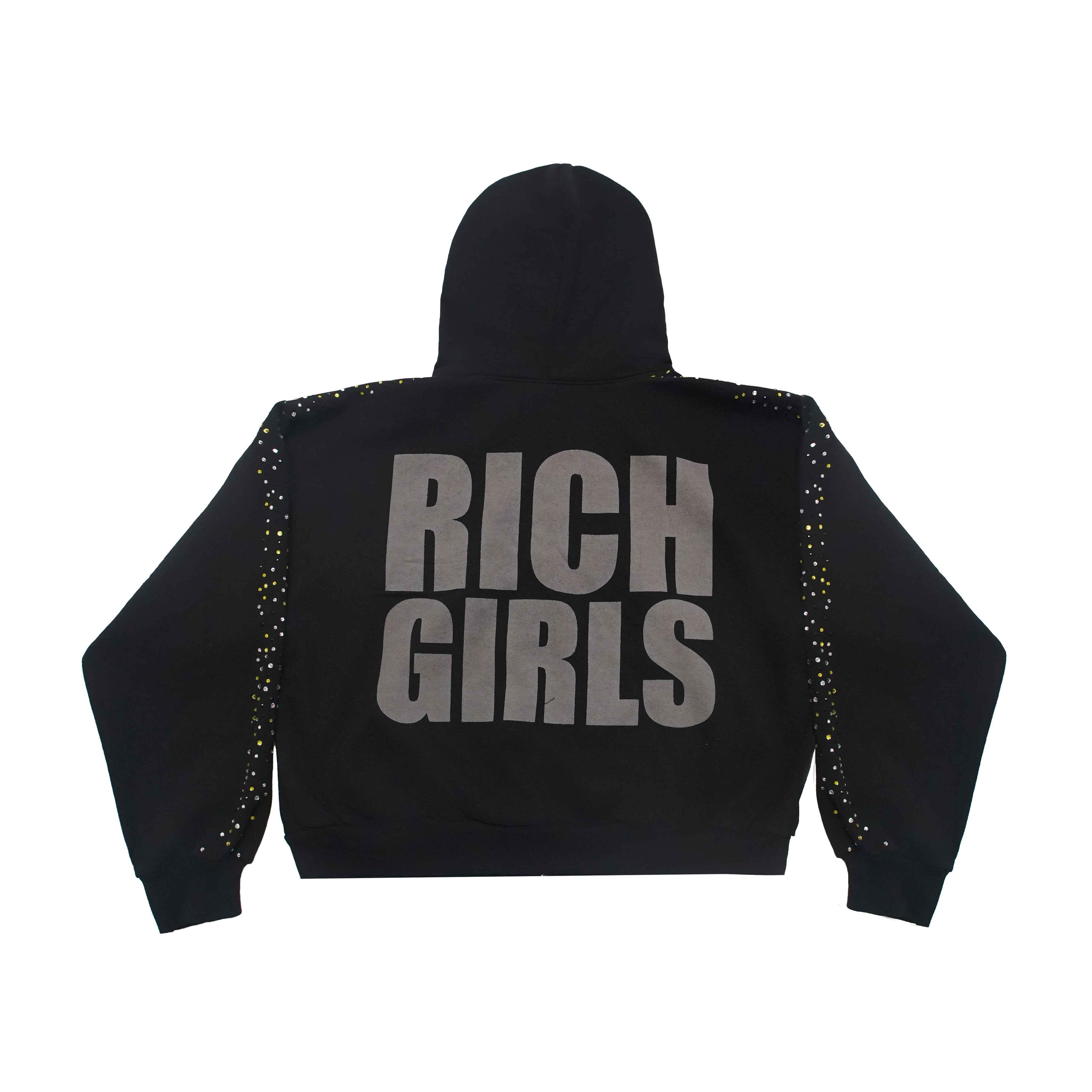 Rich Girls Crop Hoodie By Desto Dubb