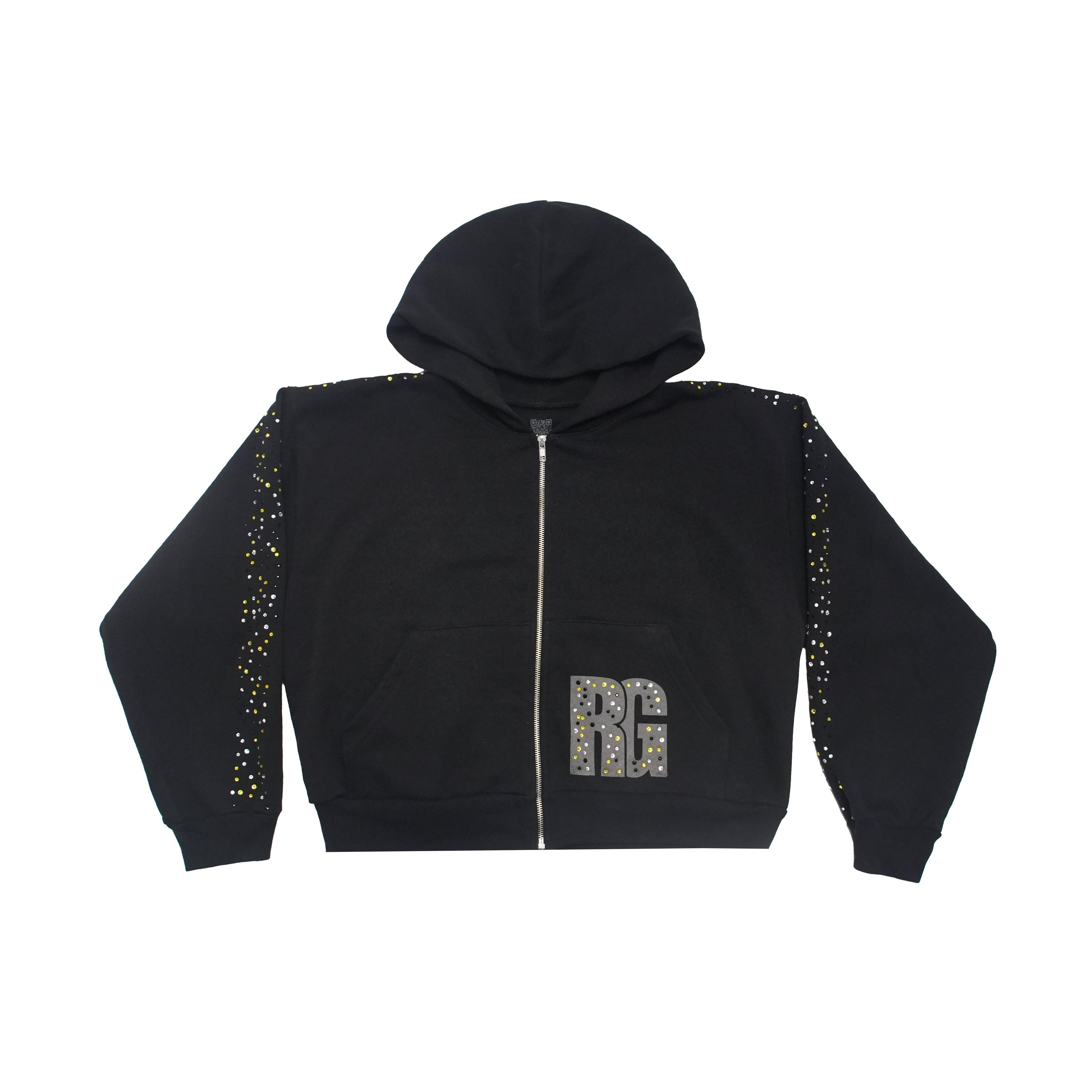 Rich Girls Crop Hoodie By Desto Dubb