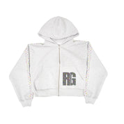 Rich Girls Crop Hoodie By Desto Dubb