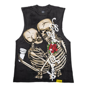 Sip Or Die Sleeveless T-Shirt By Desto Dubb