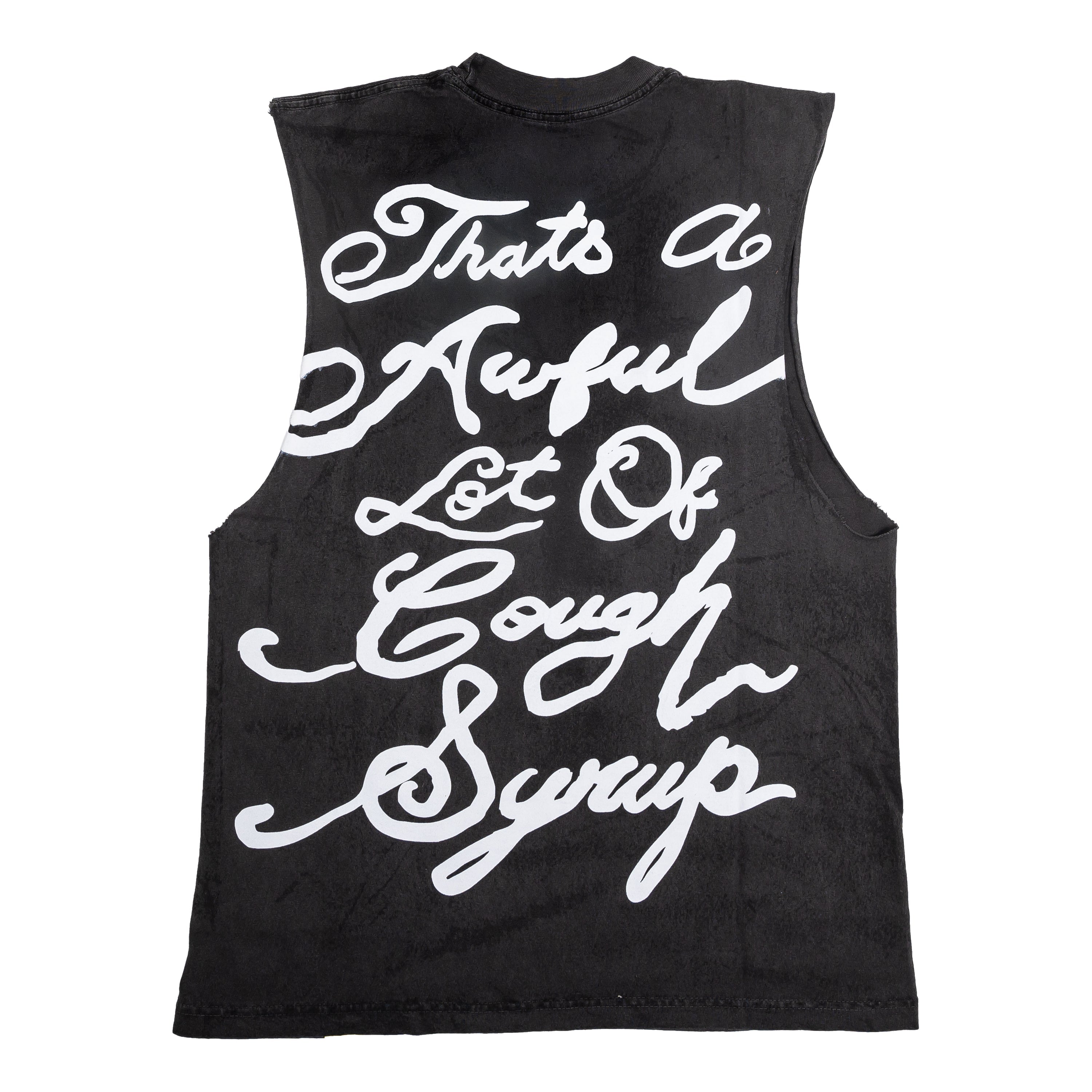 Sip Or Die Sleeveless T-Shirt By Desto Dubb