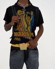 Sip & Roll Marathon T-Shirt By Desto Dubb