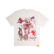 Skeleton Scrapbook T-Shirt By Desto Dubb