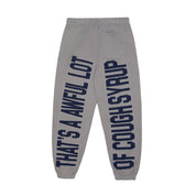 Grey & Blue Classic Sweatpants