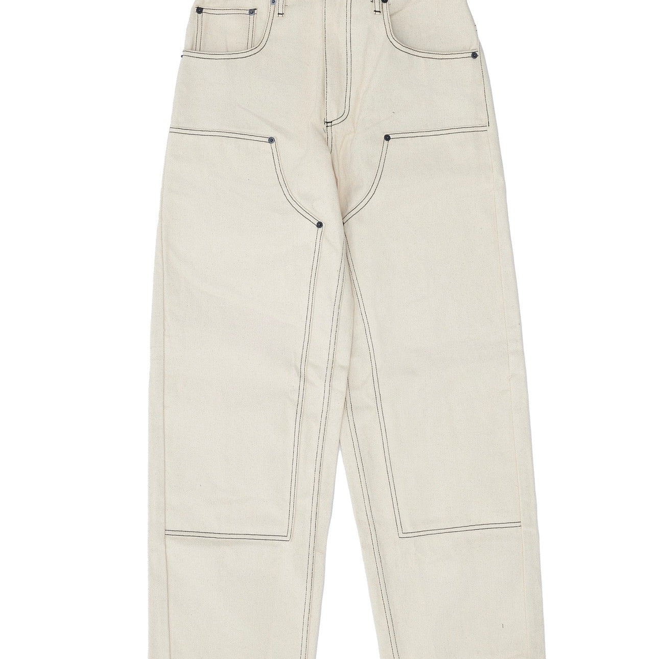 Tan ALOCS Carpenter Pants By Desto Dubb