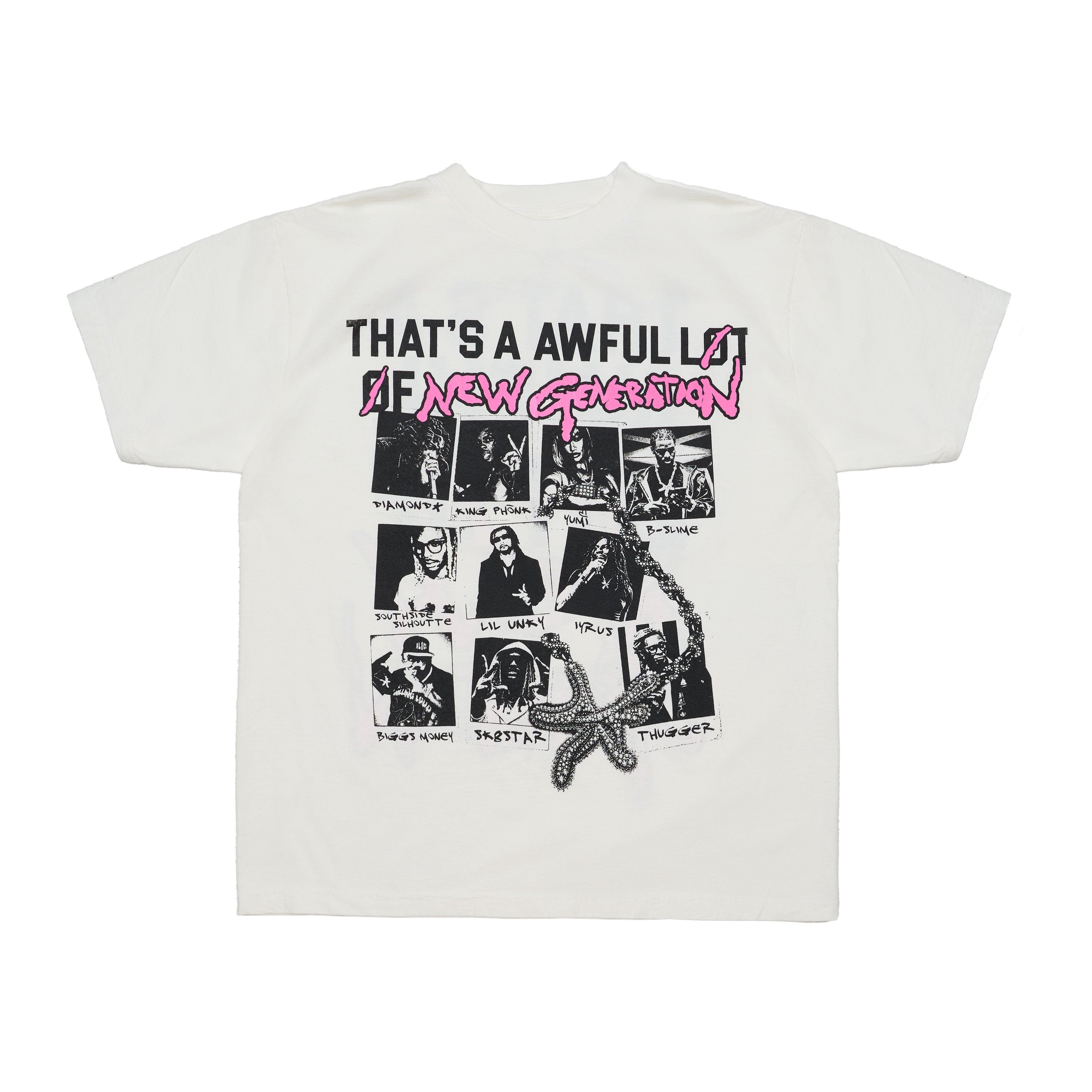 ALOCS x YSL New Generation Polaroid T-Shirt