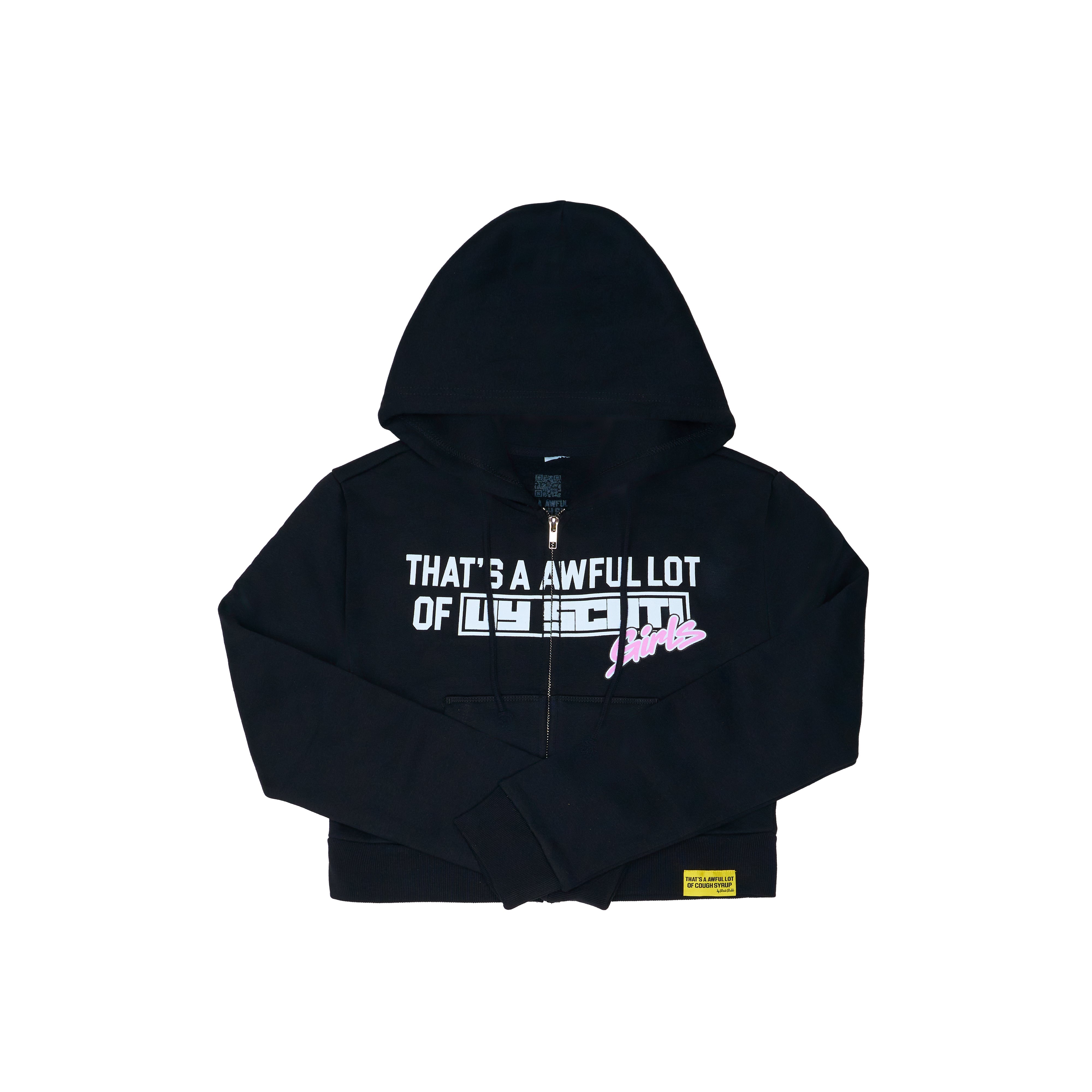 Uy Scuti Girls Crop Hoodie By Desto Dubb