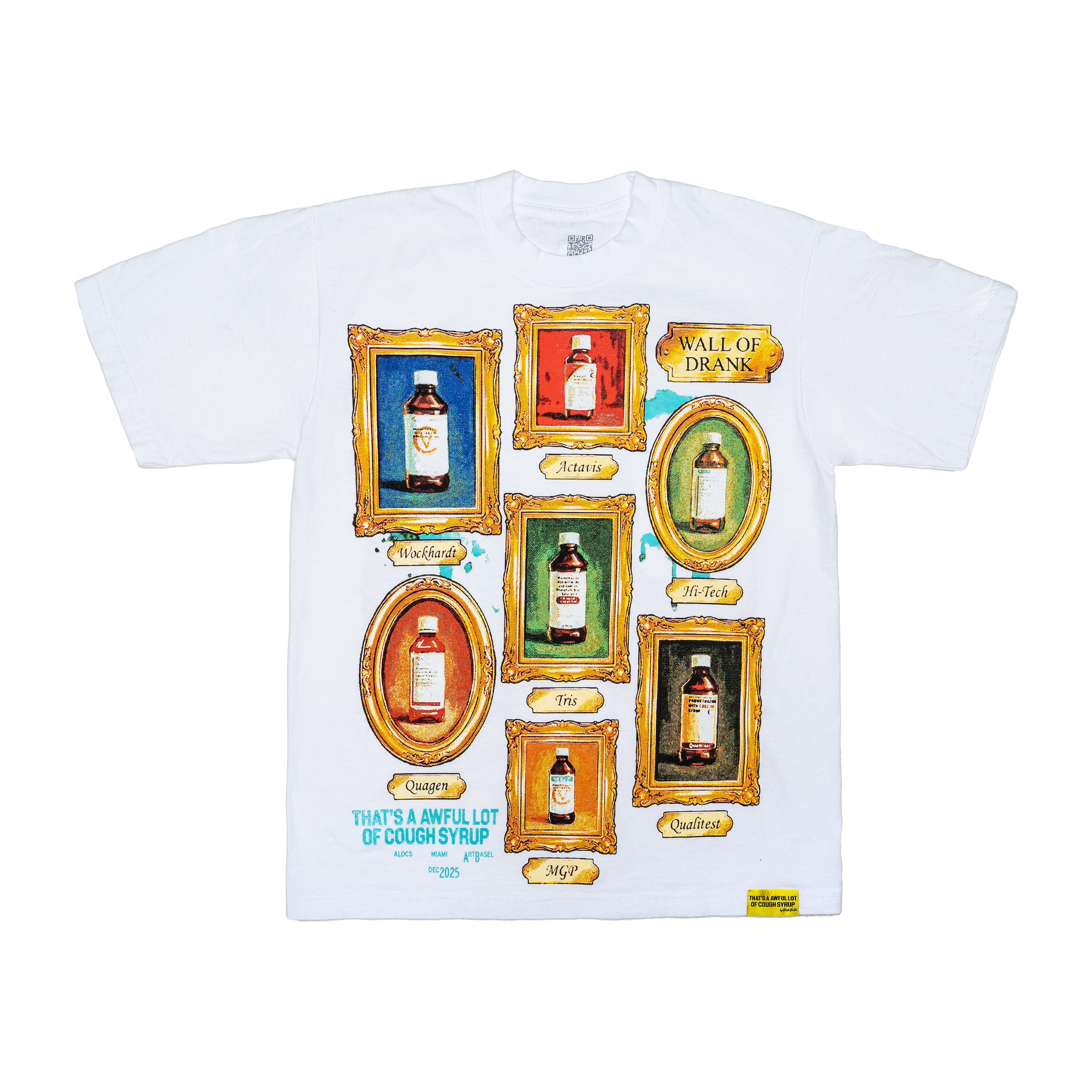 Wall Of Drank T-Shirt By Desto Dubb