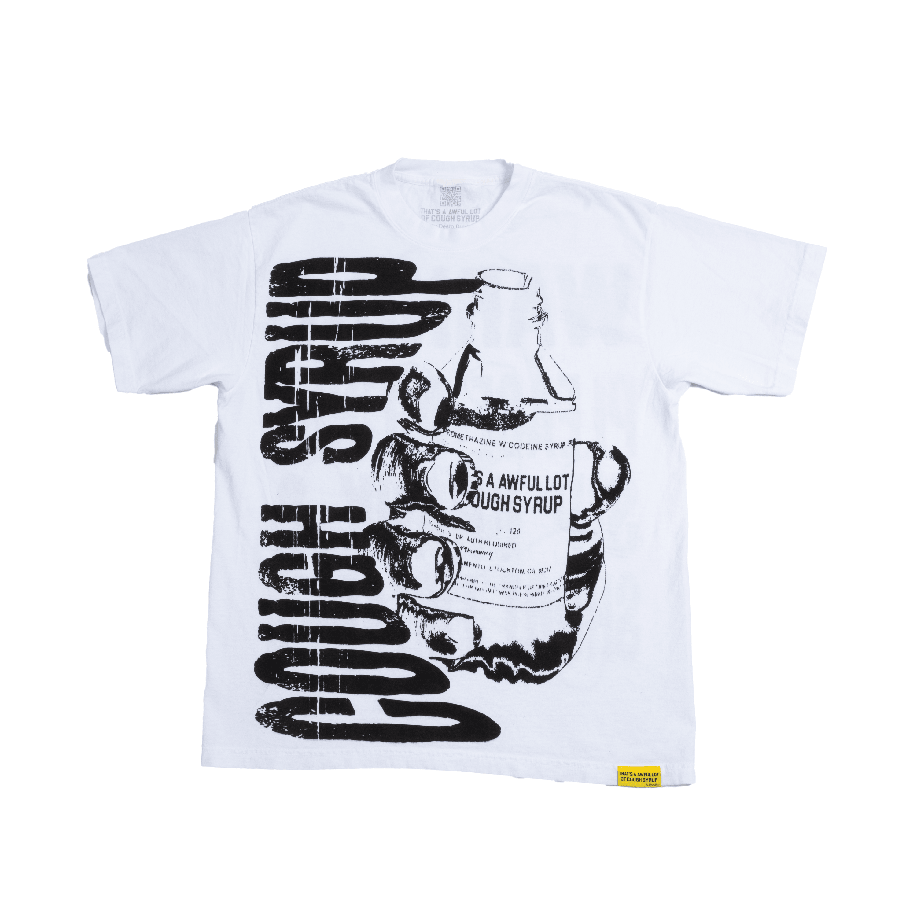 美品 THATS A AWFUL LOT OF COUGH GUN Tシャツ Warning T-Shirt By Desto Dubb – THATS A AWFUL LOT OF LLC