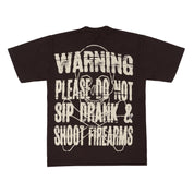 Warning T-Shirt By Desto Dubb