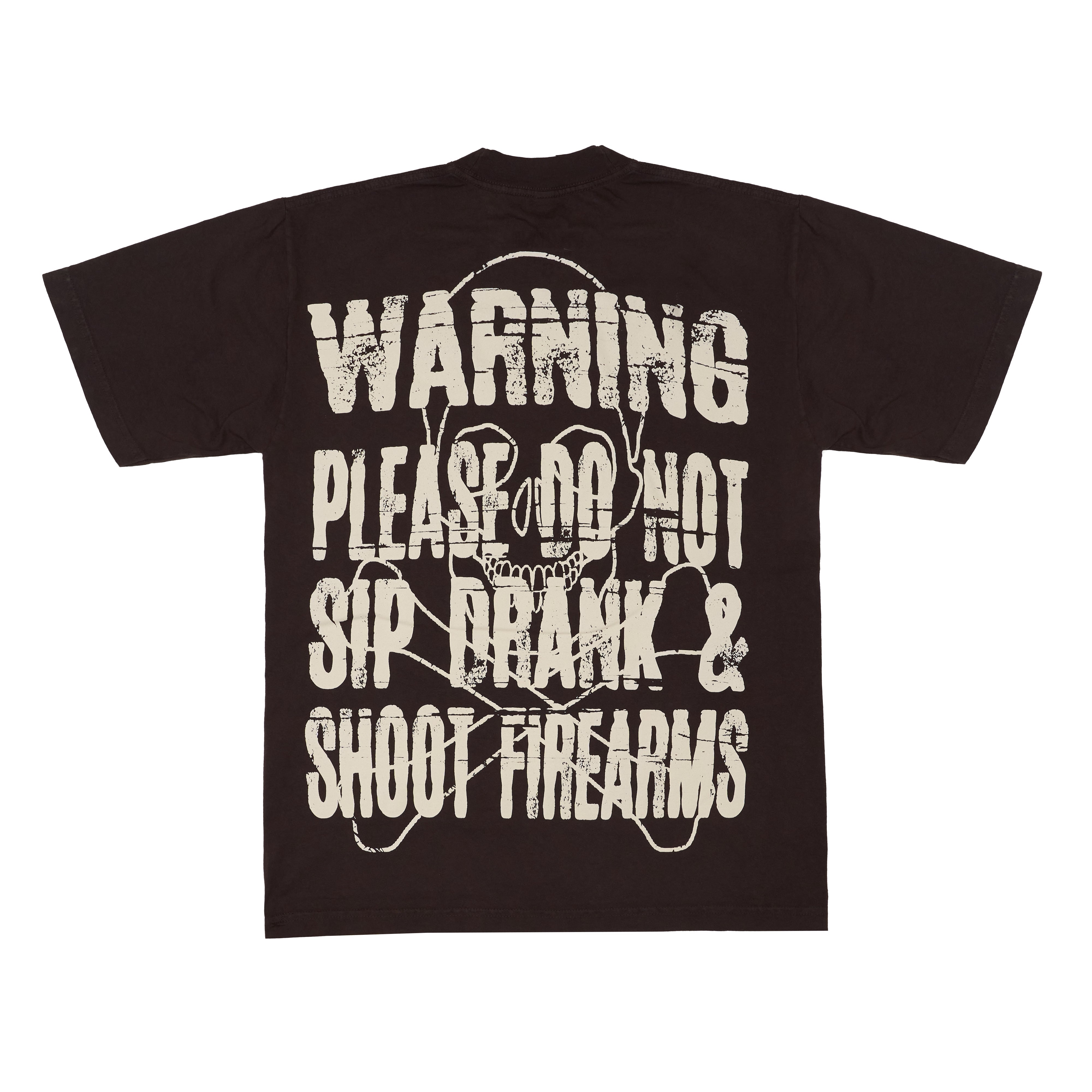 Warning T-Shirt By Desto Dubb