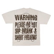Warning T-Shirt By Desto Dubb