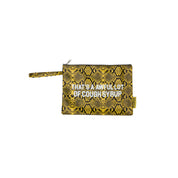 Animal Print Money Bags
